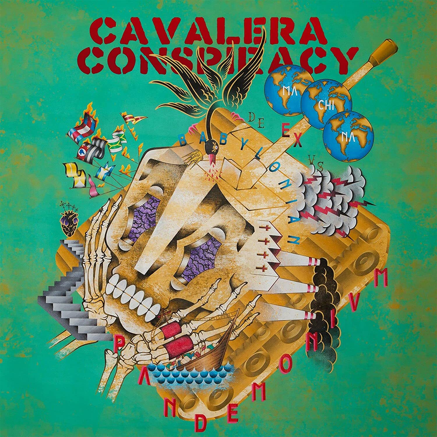 CAVALERA CONSPIRACY · Pandemonium | DIGIPAK CD CAVALERA CONSPIRACY · Pandemonium | DIGIPAK CD (Thrash Metal CDs)