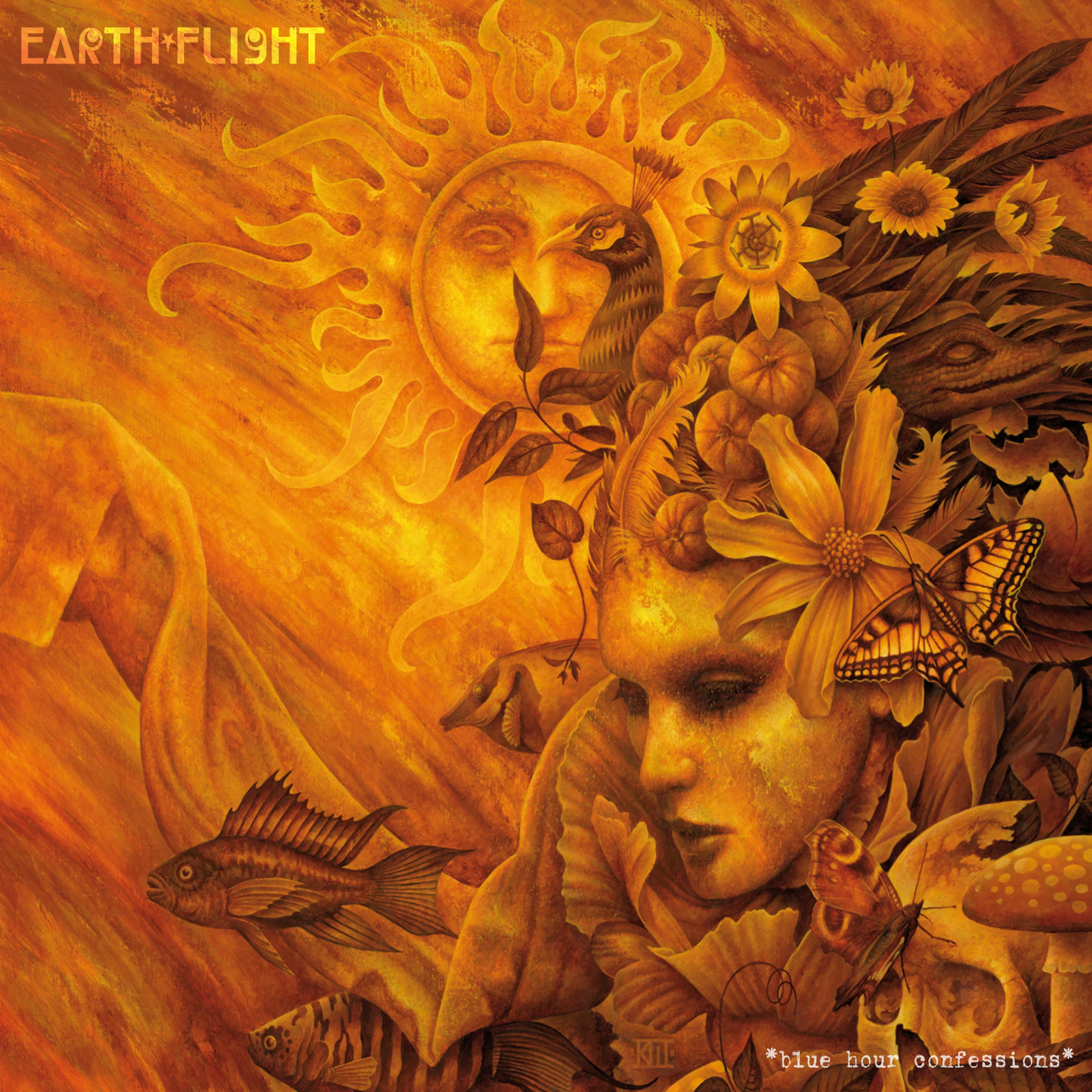 EARTH FLIGHT · Blue Hour Confessions | BLACK LP · Bild 1 EARTH FLIGHT · Blue Hour Confessions | BLACK LP (Progressive Rock Vinyl) · Bild 1