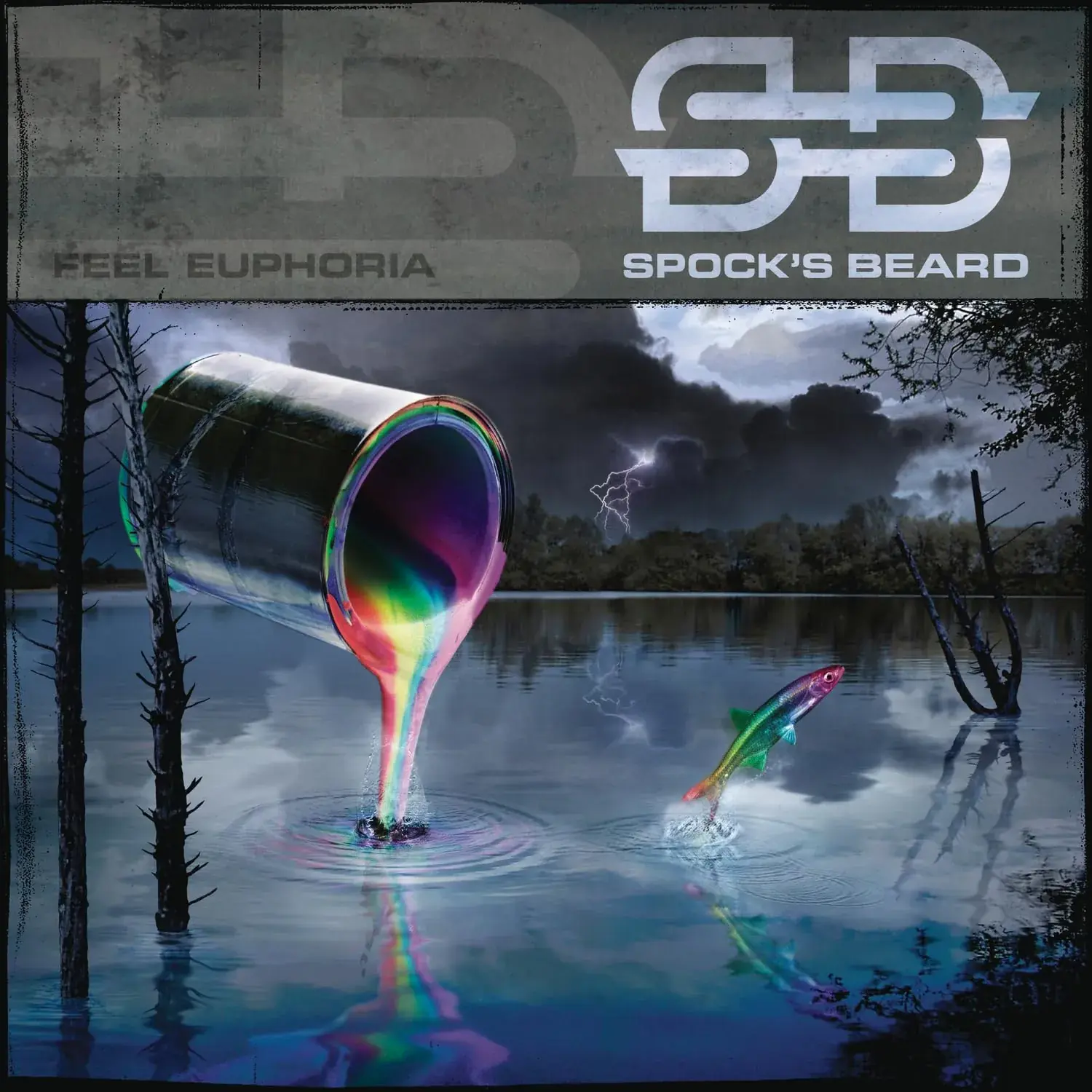 SPOCK'S BEARD · Feel Euphoria (20th Anniversary) | TRANSPARENT BLUE 2LP (Progressive Rock Vinyl) · Bild 1