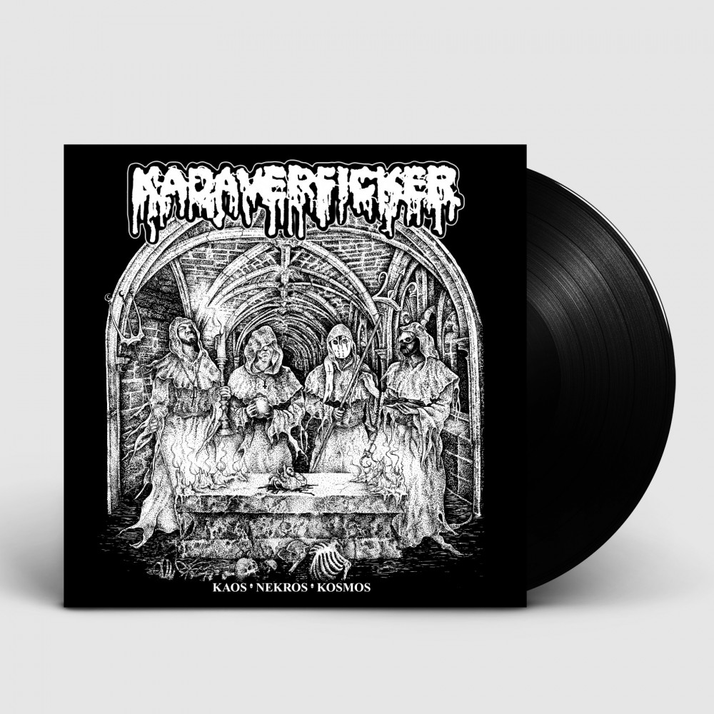 KADAVERFICKER - Kaos Nekros Kosmos [BLACK LP]