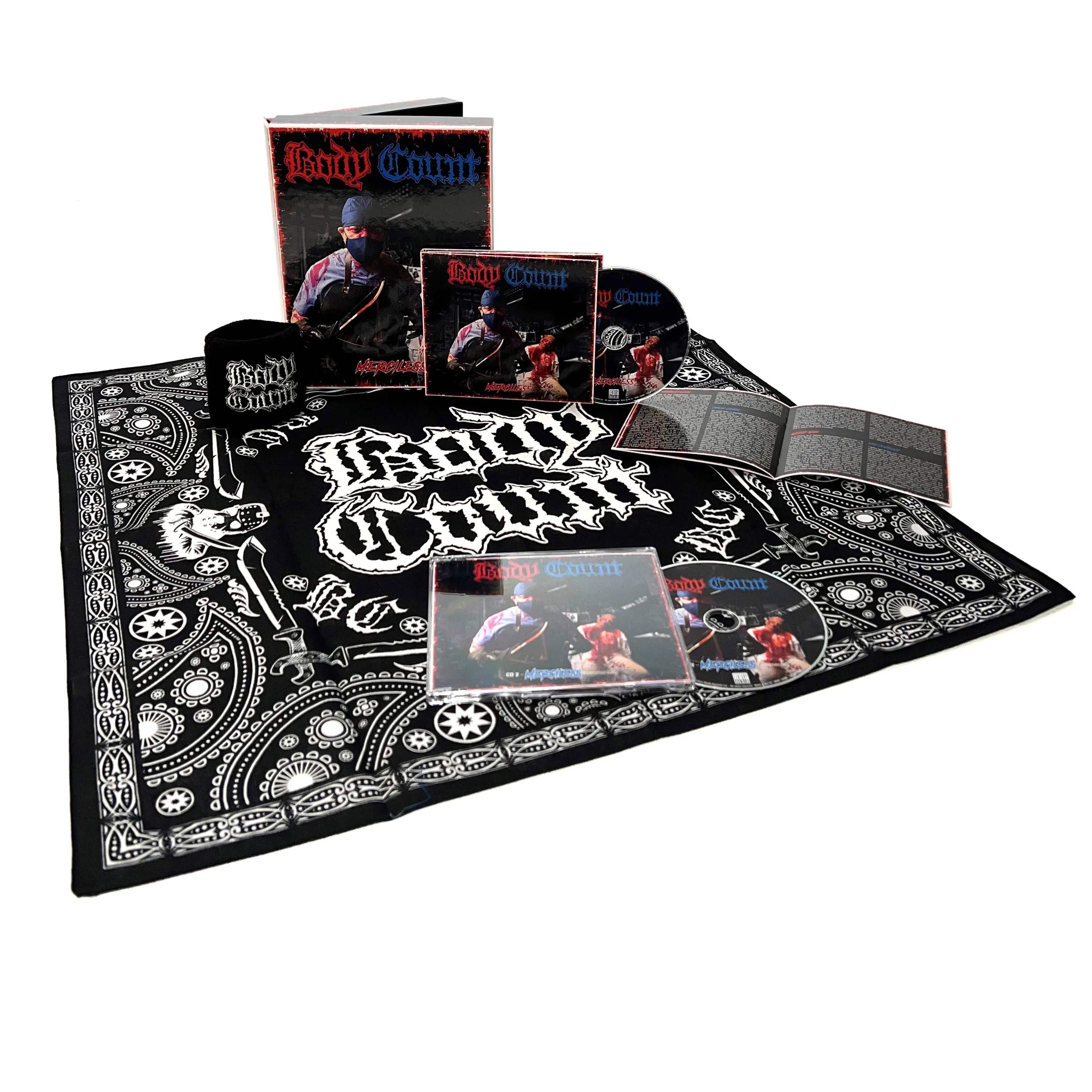 BODY COUNT - Merciless · LIMITED DELUXE 2CD BOXSET (Rap Metal CDs)