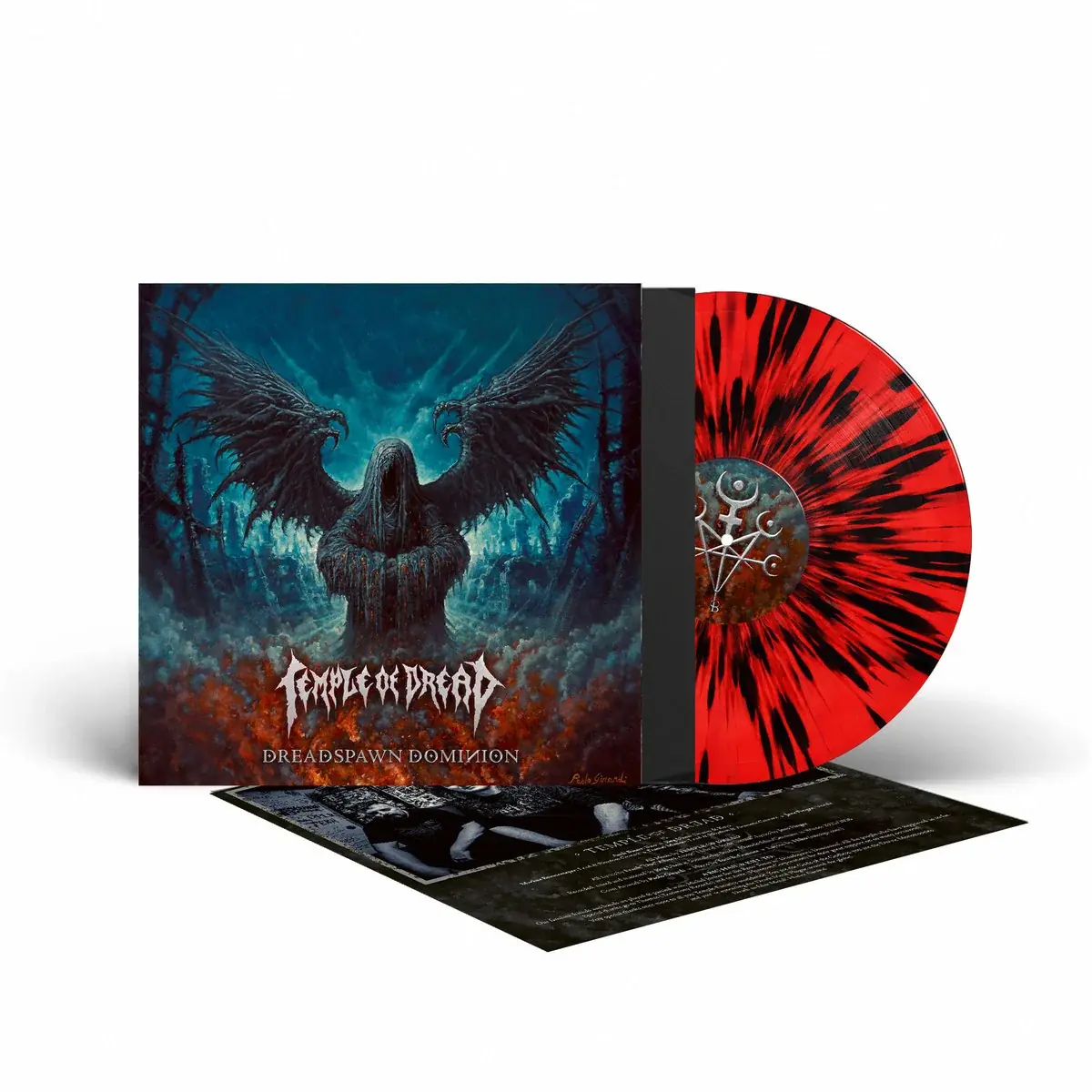 TEMPLE OF DREAD · Dreadspawn Dominion | RED SPLATTER LP (Death Metal Vinyl) · Bild 2