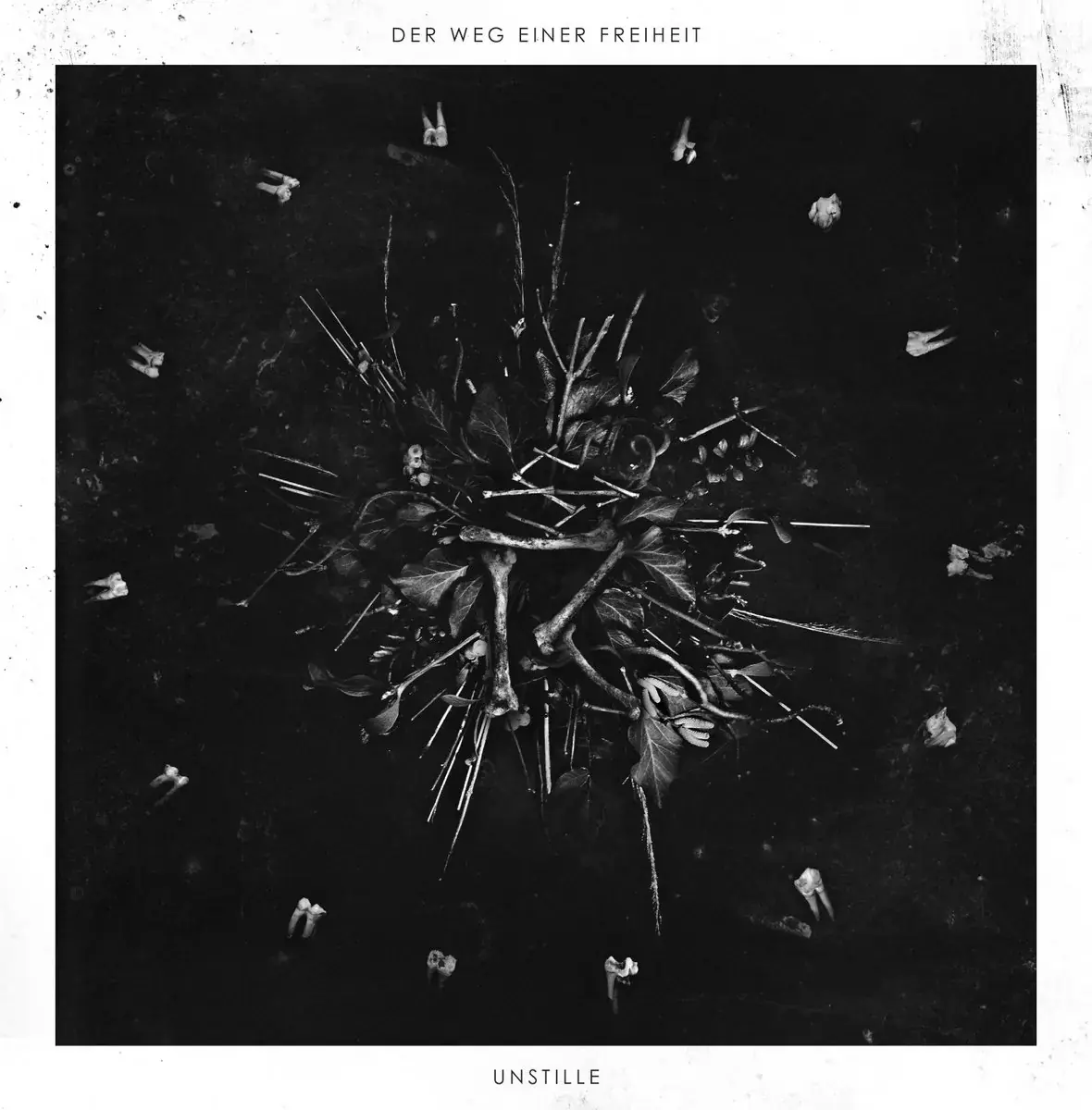 DER WEG EINER FREIHEIT · Unstille | SILVER/BLACK LP (Black Metal Vinyl) · Bild 1