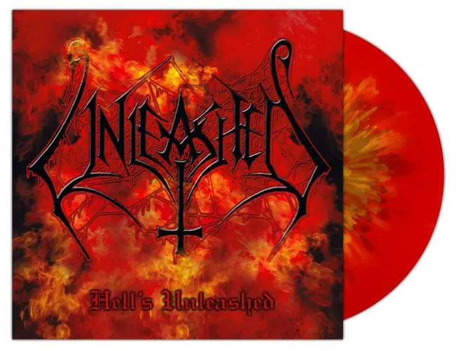 UNLEASHED - Hell's Unleashed · SCR SPLATTER LP (Death Metal Vinyl)
