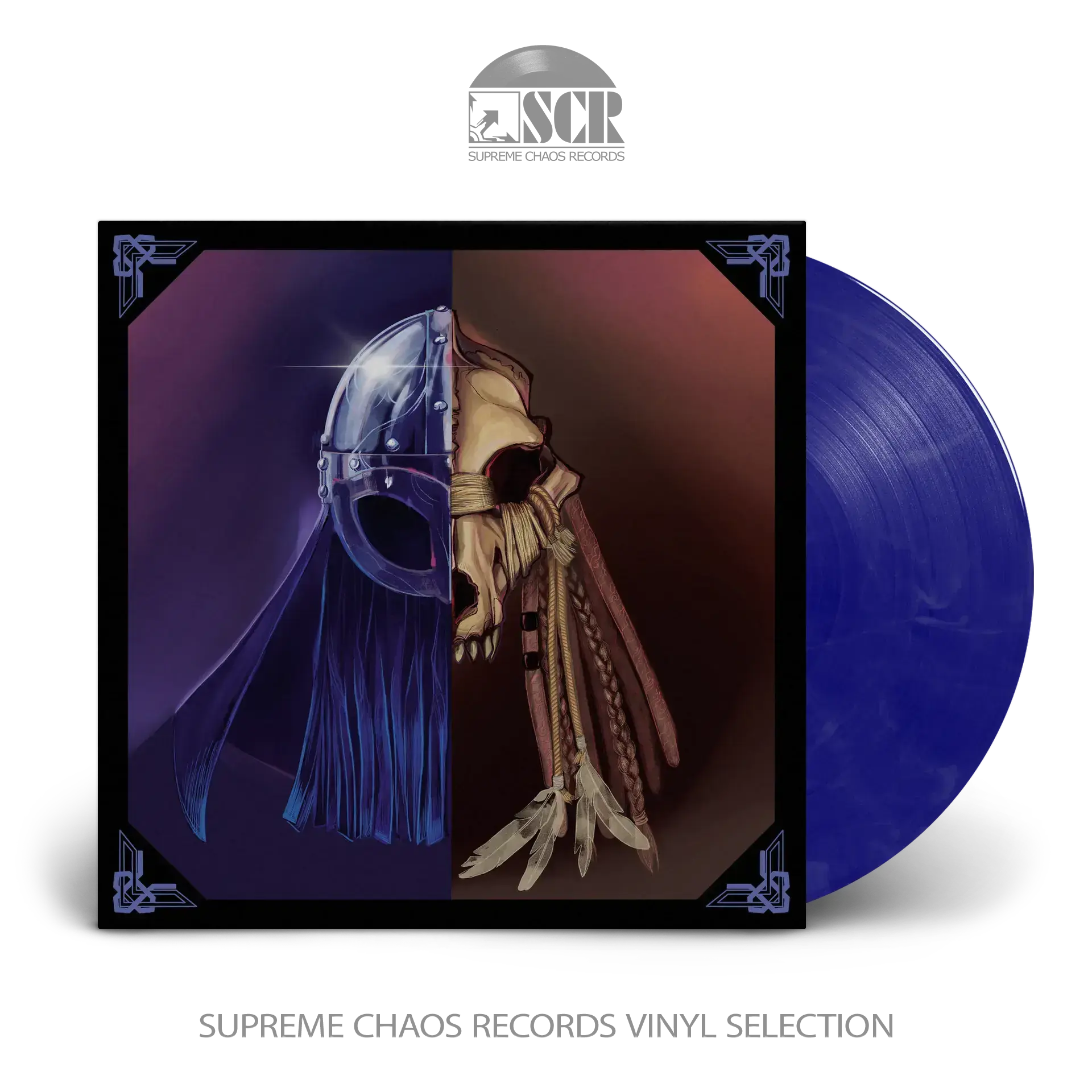 EIHWAR - Hugrheim · BLUE/WHITE/BLACK LP (Folk Metal/Pagan Metal Vinyl)
