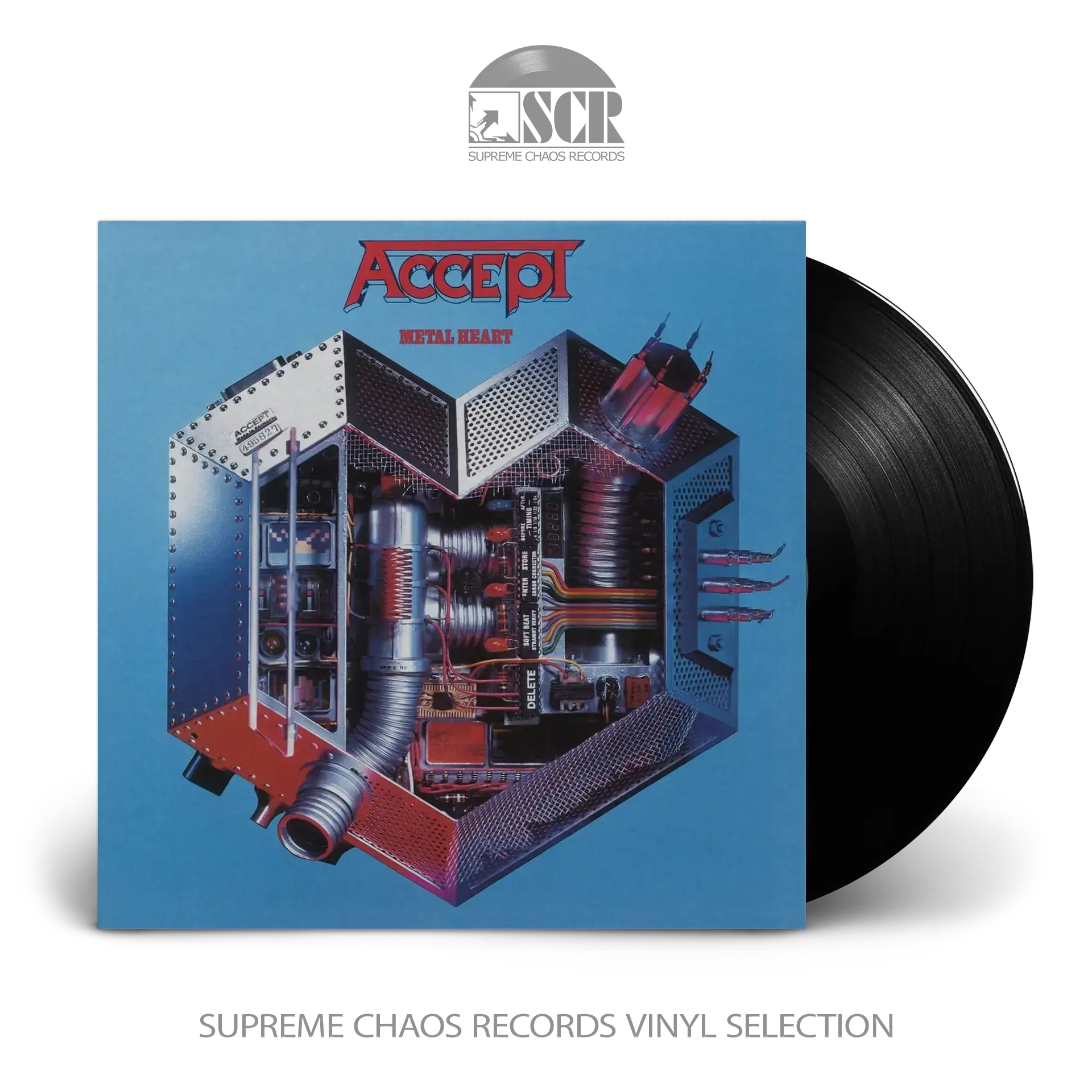 ACCEPT · Metal Heart | BLACK LP (Heavy Metal Vinyl)