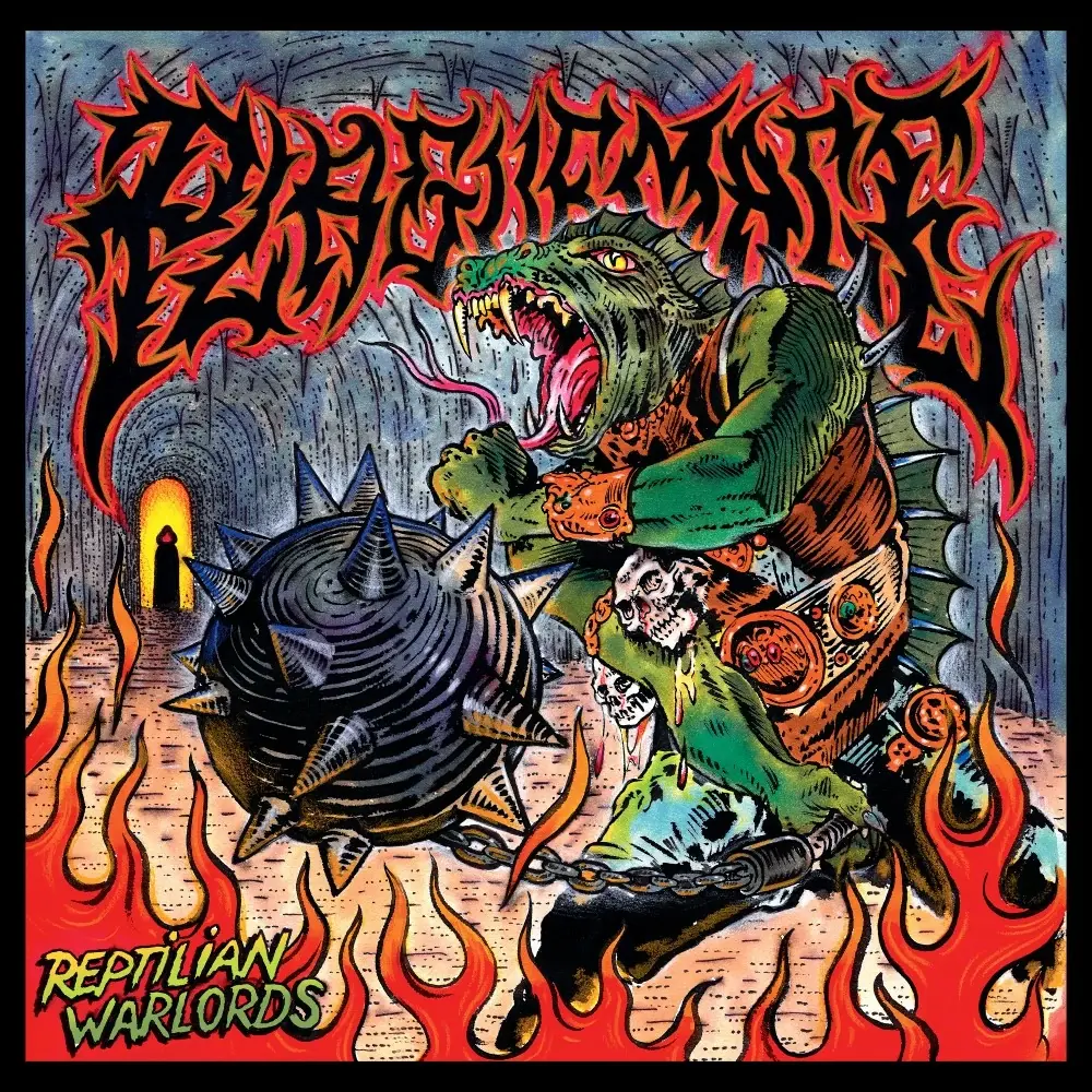 PLAGUEMACE · Reptilian Warlords Reptilian | GREEN LP (Death Metal Vinyl) · Bild 1