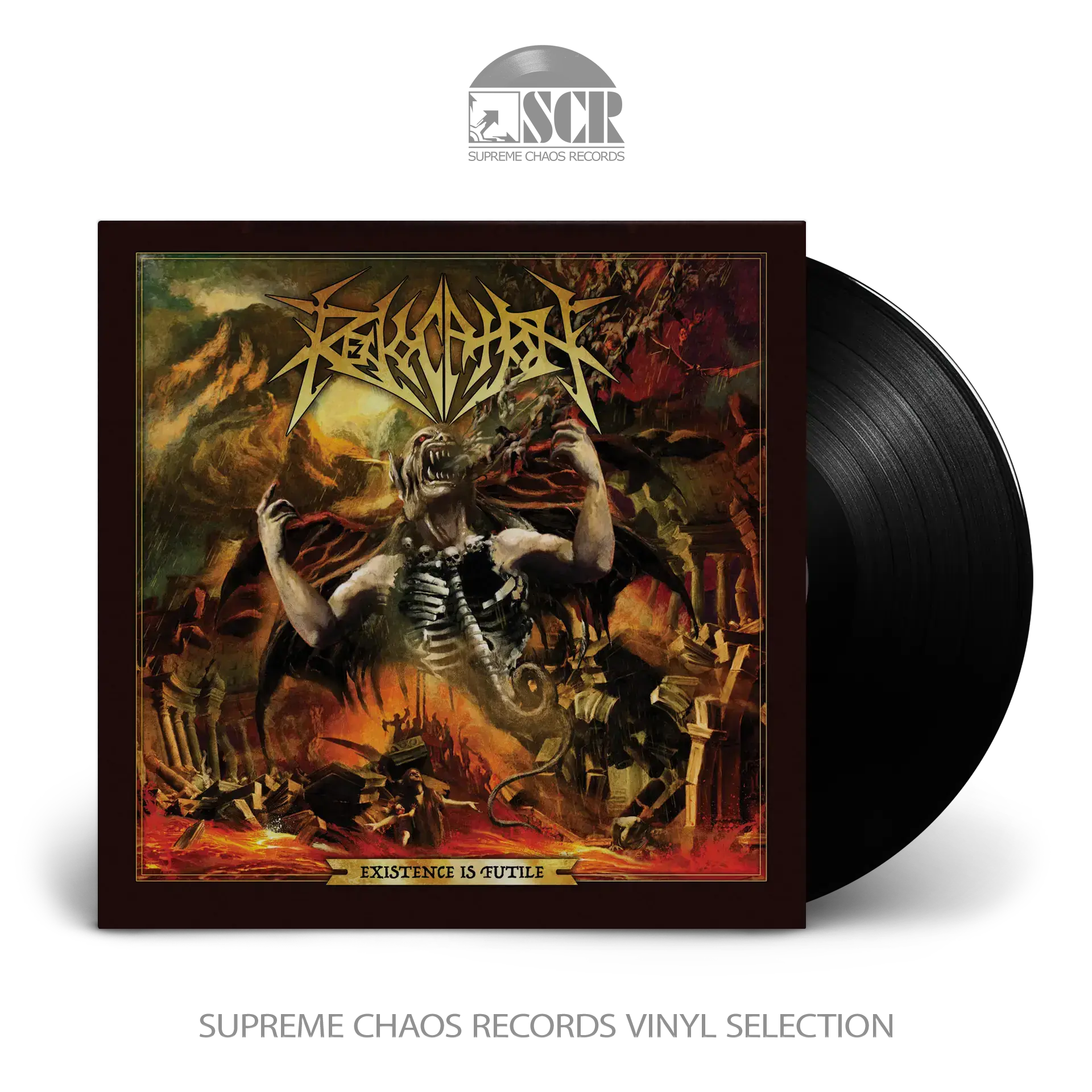 REVOCATION - Existence Is Futile · BLACK LP (Death Metal/Thrash Metal Vinyl)