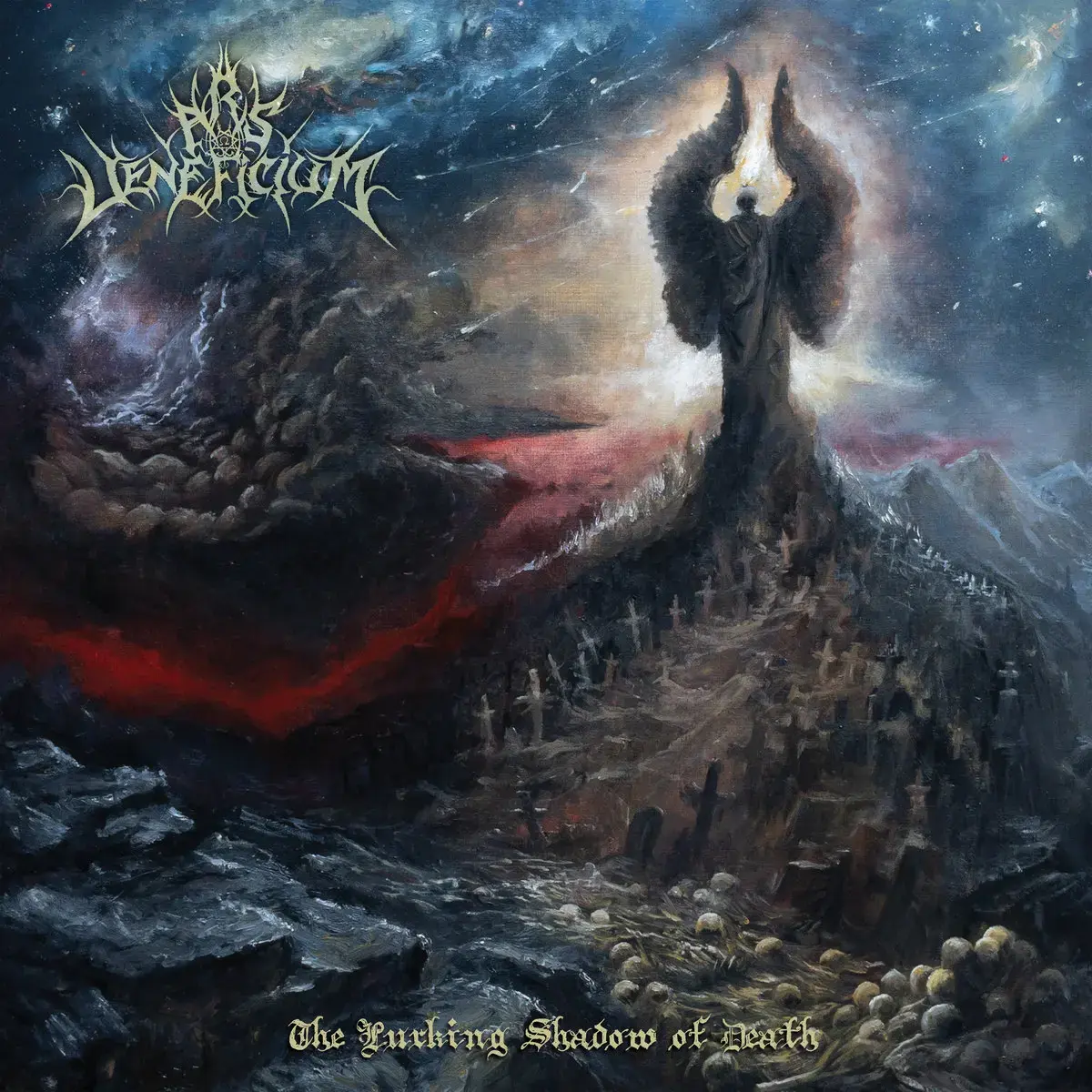 ARS VENEFICIUM - The Lurking Shadow Of Death · BLACK LP · Bild 1 ARS VENEFICIUM - The Lurking Shadow Of Death · BLACK LP (Black Metal Vinyl) · Bild 1