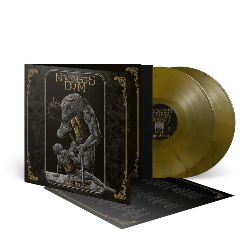 NOVEMBERS DOOM - Major Arcana · GOLD/BLACK 2LP (Dark Metal/Doom Metal/Death Metal Vinyl) · Bild 2