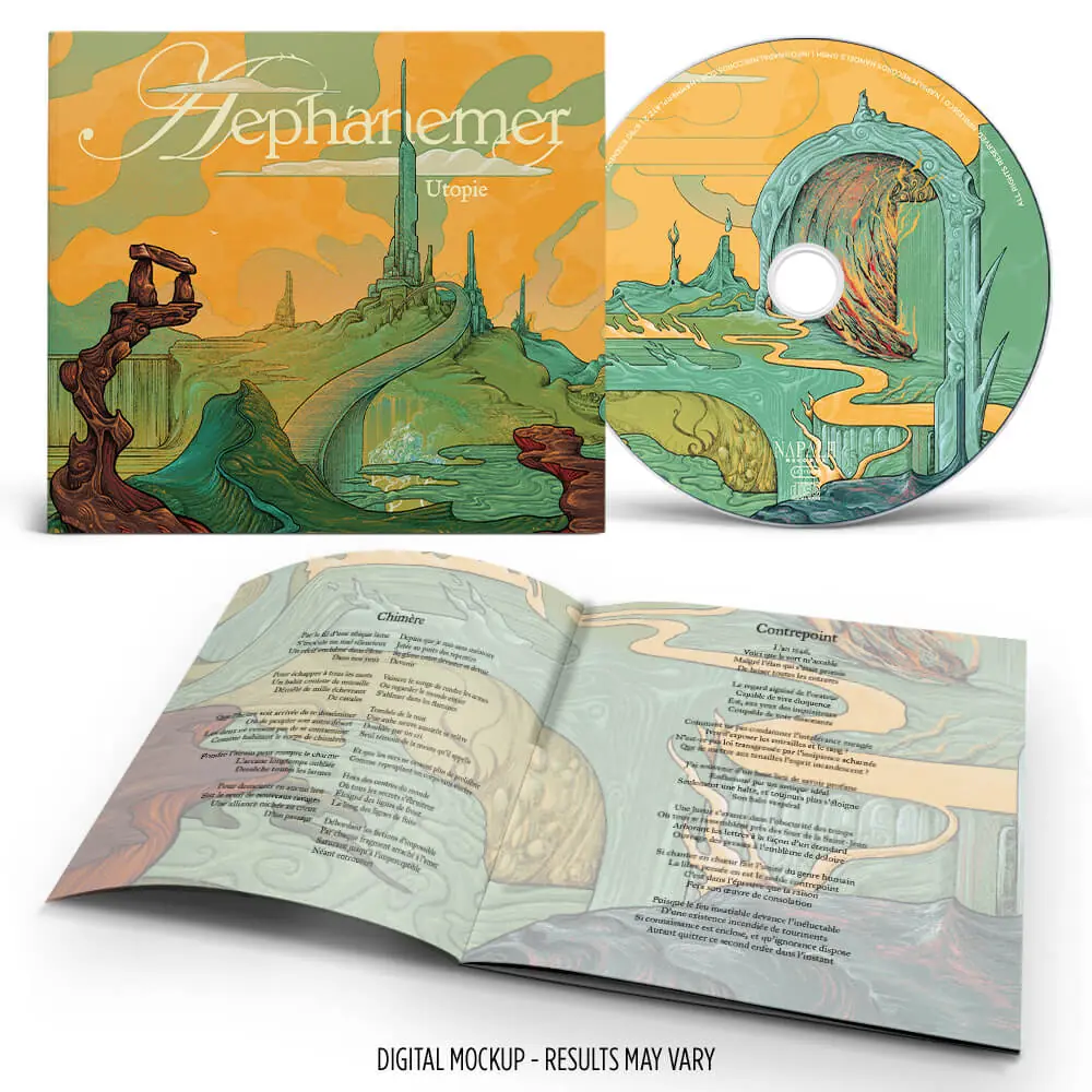 AEPHANEMER · Utopie | DIGIPAK CD AEPHANEMER · Utopie | DIGIPAK CD (Melodic Death Metal CDs)