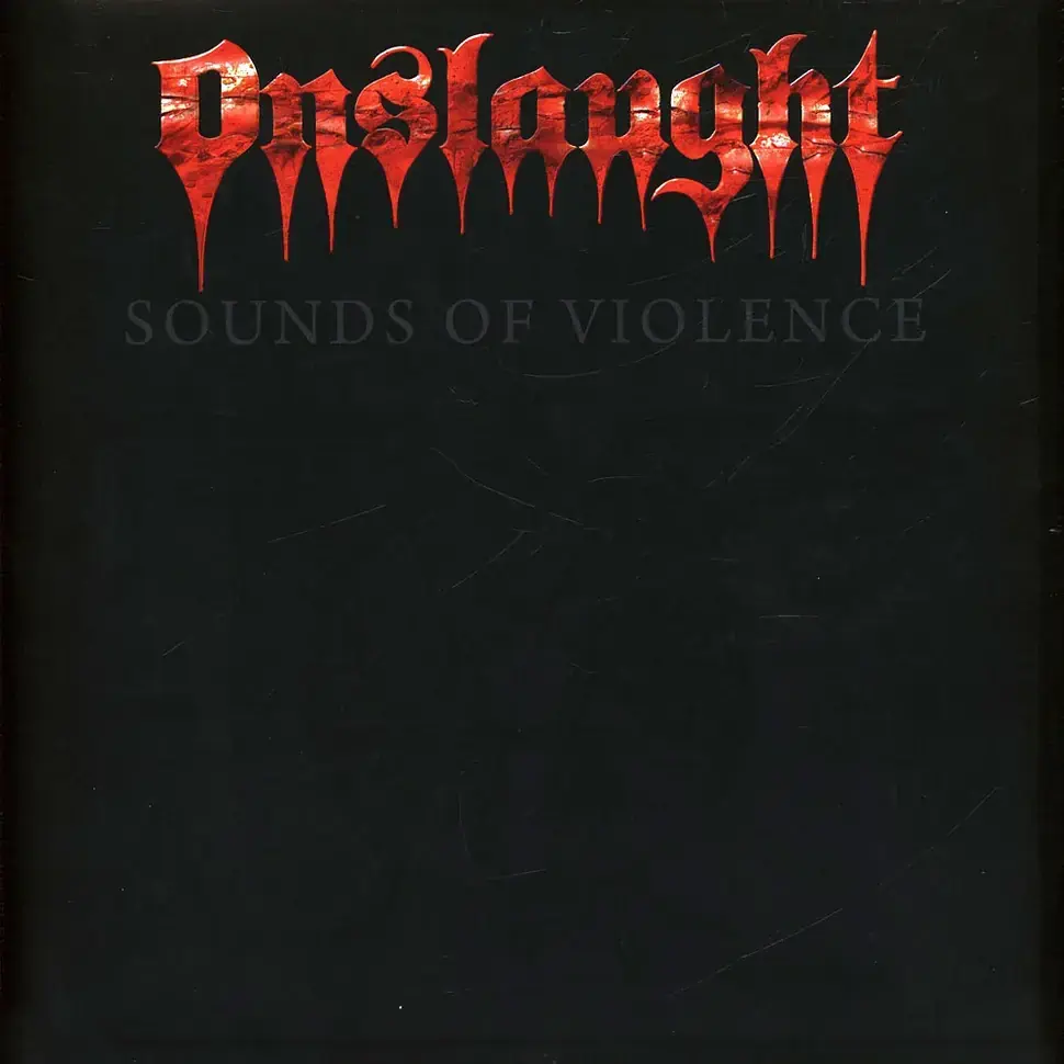 ONSLAUGHT - Sounds Of Violence · BLACK LP · Bild 1 ONSLAUGHT - Sounds Of Violence · BLACK LP (Thrash Metal Vinyl) · Bild 1