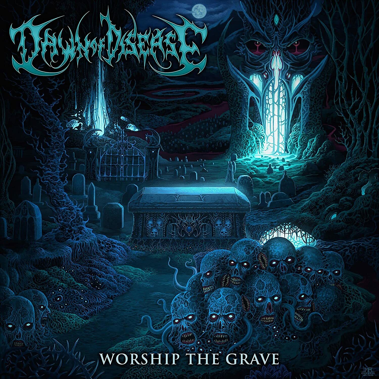 DAWN OF DISEASE - Worship The Grave · CD DAWN OF DISEASE - Worship The Grave · CD (Death Metal CDs)