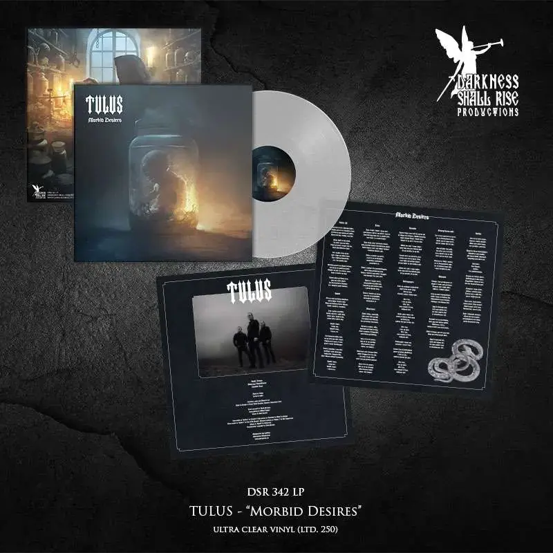 TULUS - Morbid Desires · ULTRA CLEAR LP (Black Metal Vinyl) · Bild 2
