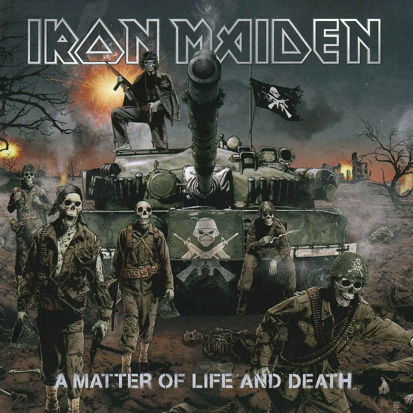 IRON MAIDEN - A Matter Of Life And Death [BLACK] · DLP (Heavy Metal Vinyl) · Bild 1