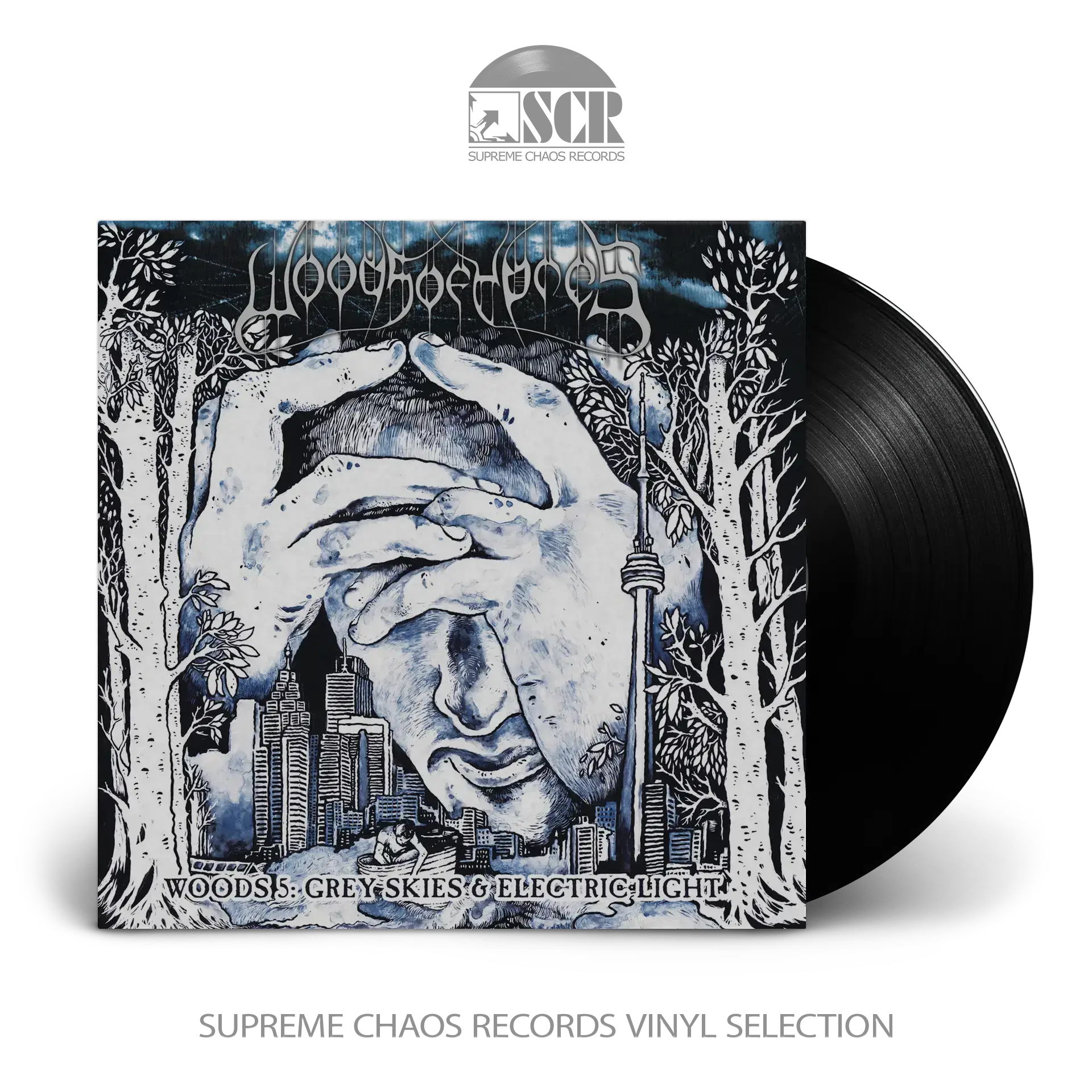 WOODS OF YPRES · Woods 5: Grey Skies & Electric Light | BLACK LP WOODS OF YPRES · Woods 5: Grey Skies & Electric Light | BLACK LP (Doom Metal Vinyl)
