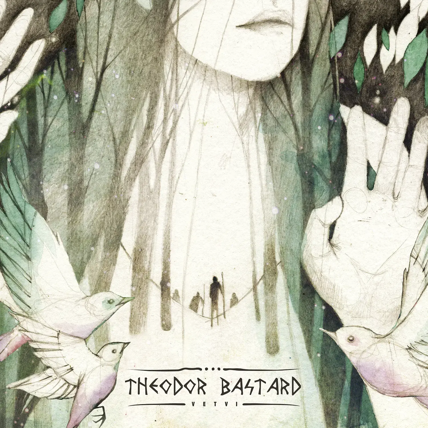 THEODOR BASTARD - Vetvi · BLACK 2LP (Folk Vinyl) · Bild 1