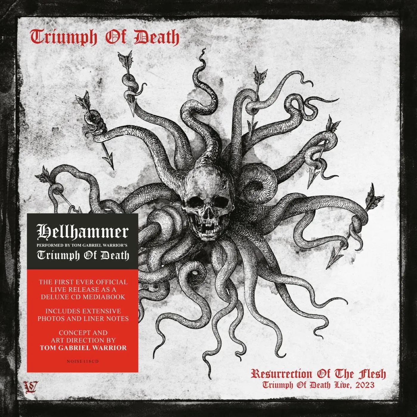 TRIUMPH OF DEATH - Resurrection Of The Flesh · SOFTPACK CD TRIUMPH OF DEATH - Resurrection Of The Flesh · SOFTPACK CD (Black Metal/Death Metal CDs)
