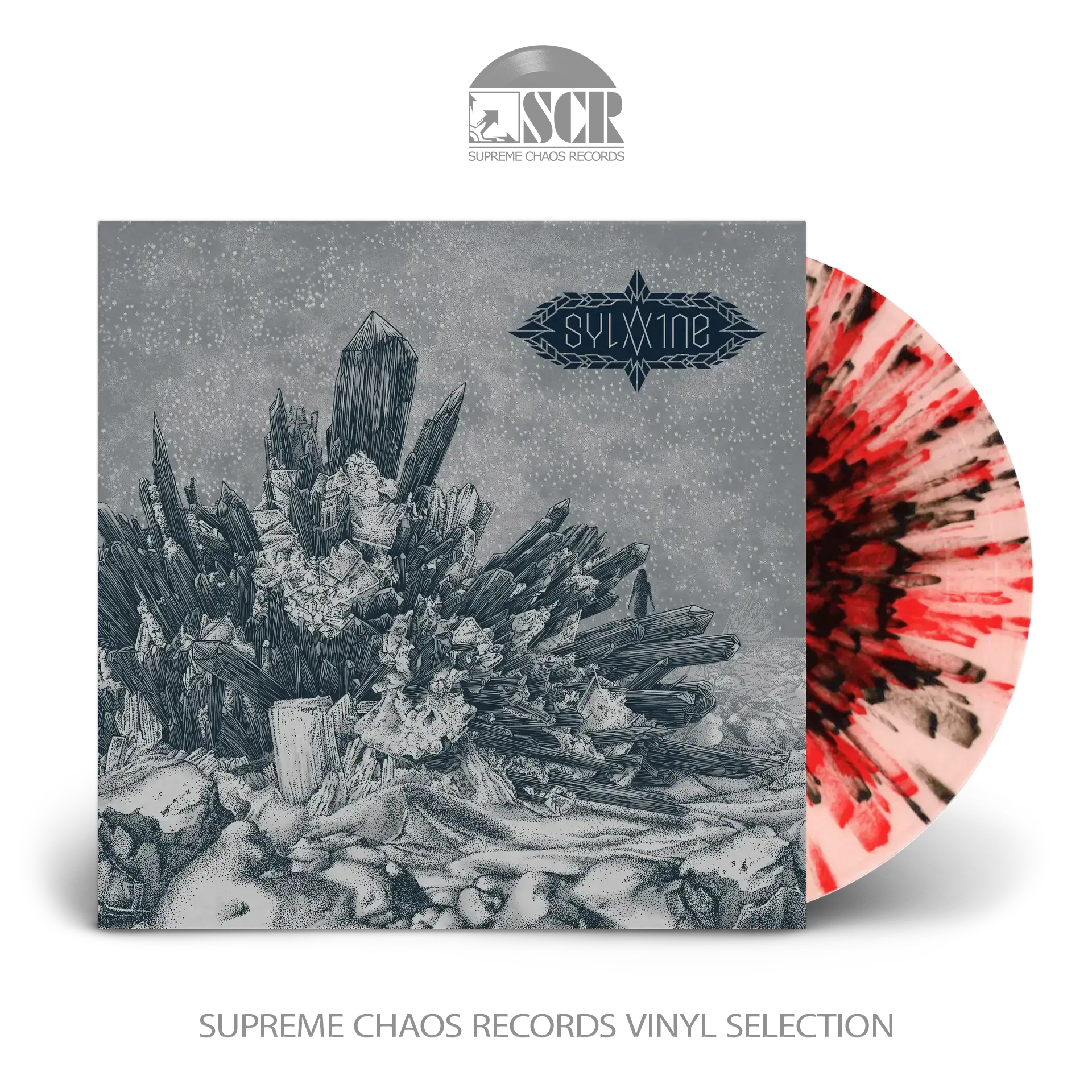 SYLVAINE - Atoms Aligned, Coming Undone · SPLATTER LP (Post Metal/Black Metal Vinyl)
