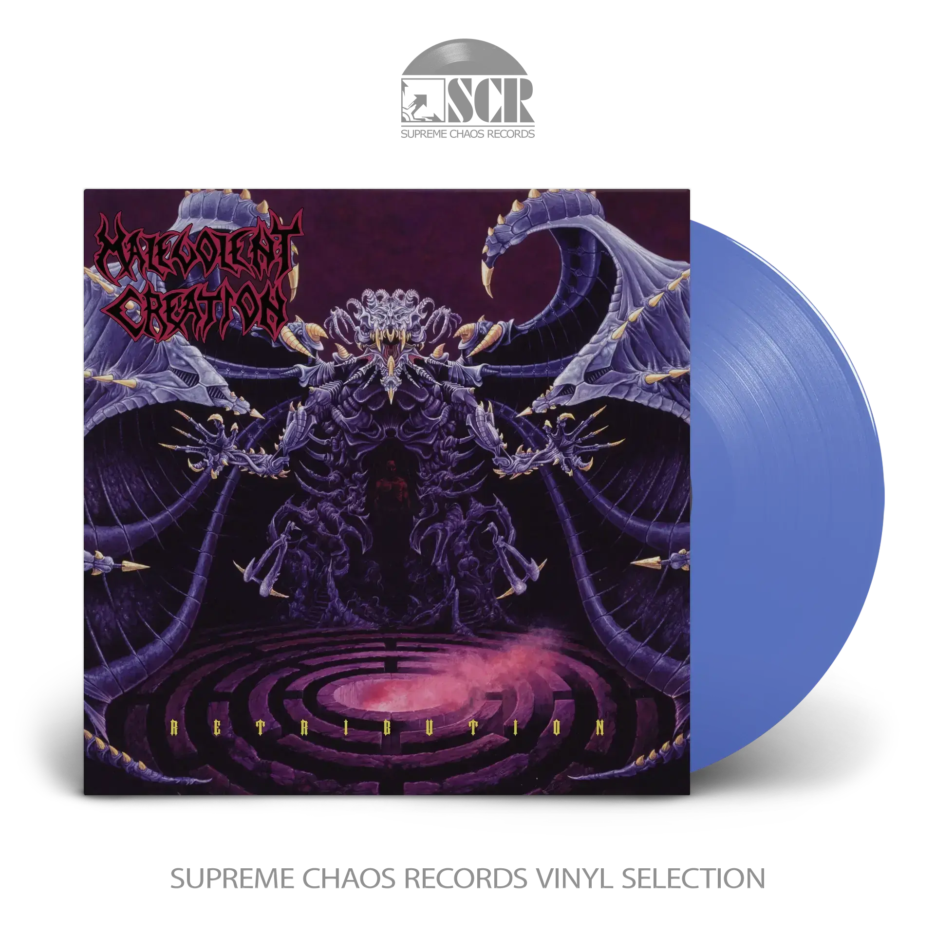 MALEVOLENT CREATION - Retribution · TRANSPARENT BLUE LP (Death Metal Vinyl)