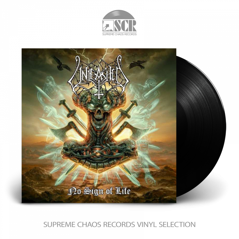 UNLEASHED - No Sign of Life · BLACK LP UNLEASHED - No Sign of Life · BLACK LP (Death Metal Vinyl)