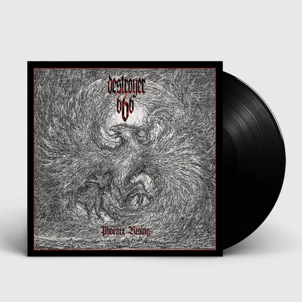 DESTRÖYER 666 - Phoenix Rising · BLACK LP (Black Metal Vinyl)