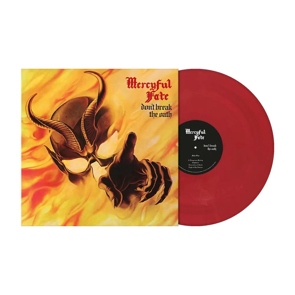 MERCYFUL FATE · Don't Break the Oath (40th Anniversary Re-Issue) | RUBY RED LP MERCYFUL FATE · Don't Break the Oath (40th Anniversary Re-Issue) | RUBY RED LP (Heavy Metal Vinyl)
