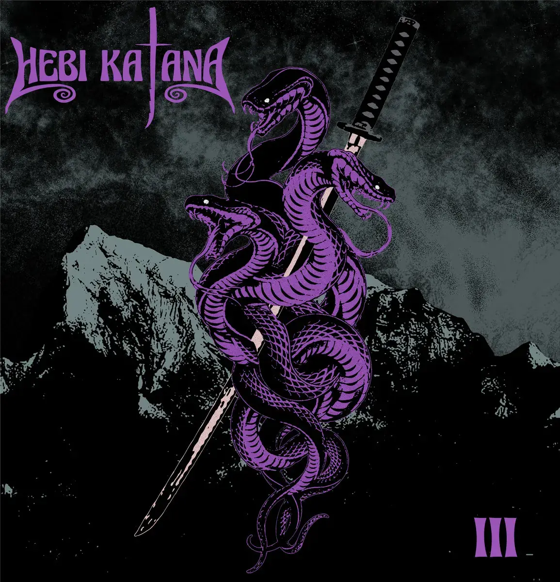 HEBI KATANA · III | CLEAR LP · Bild 1 HEBI KATANA · III | CLEAR LP (Stoner Rock/Doom Metal Vinyl) · Bild 1