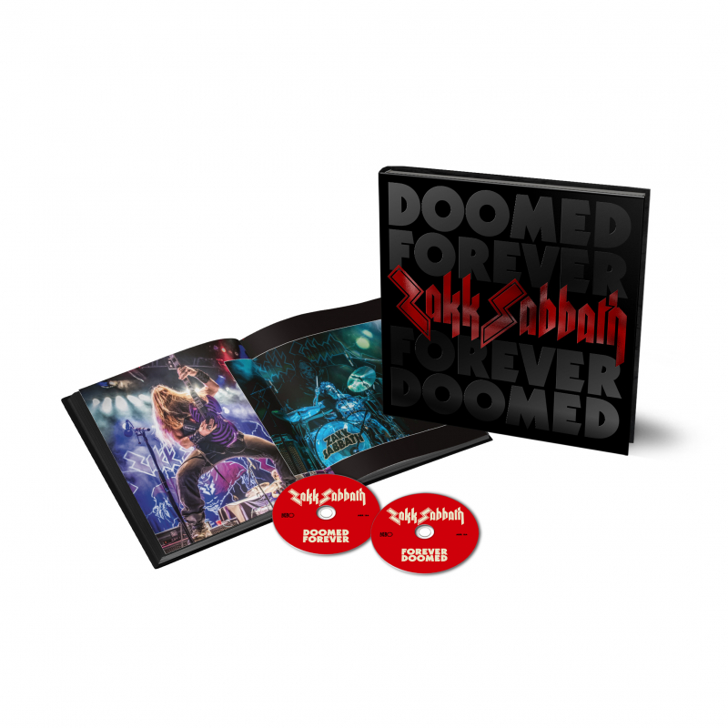ZAKK SABBATH - Doomed Forever Forever Doomed · ARTBOOK 2CD ZAKK SABBATH - Doomed Forever Forever Doomed · ARTBOOK 2CD (Heavy Metal CDs)