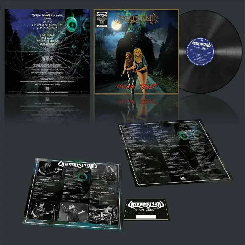 DRAGONSCLAW · Moving Target | BLACK LP · Bild 2 DRAGONSCLAW · Moving Target | BLACK LP (Heavy Metal Vinyl) · Bild 2