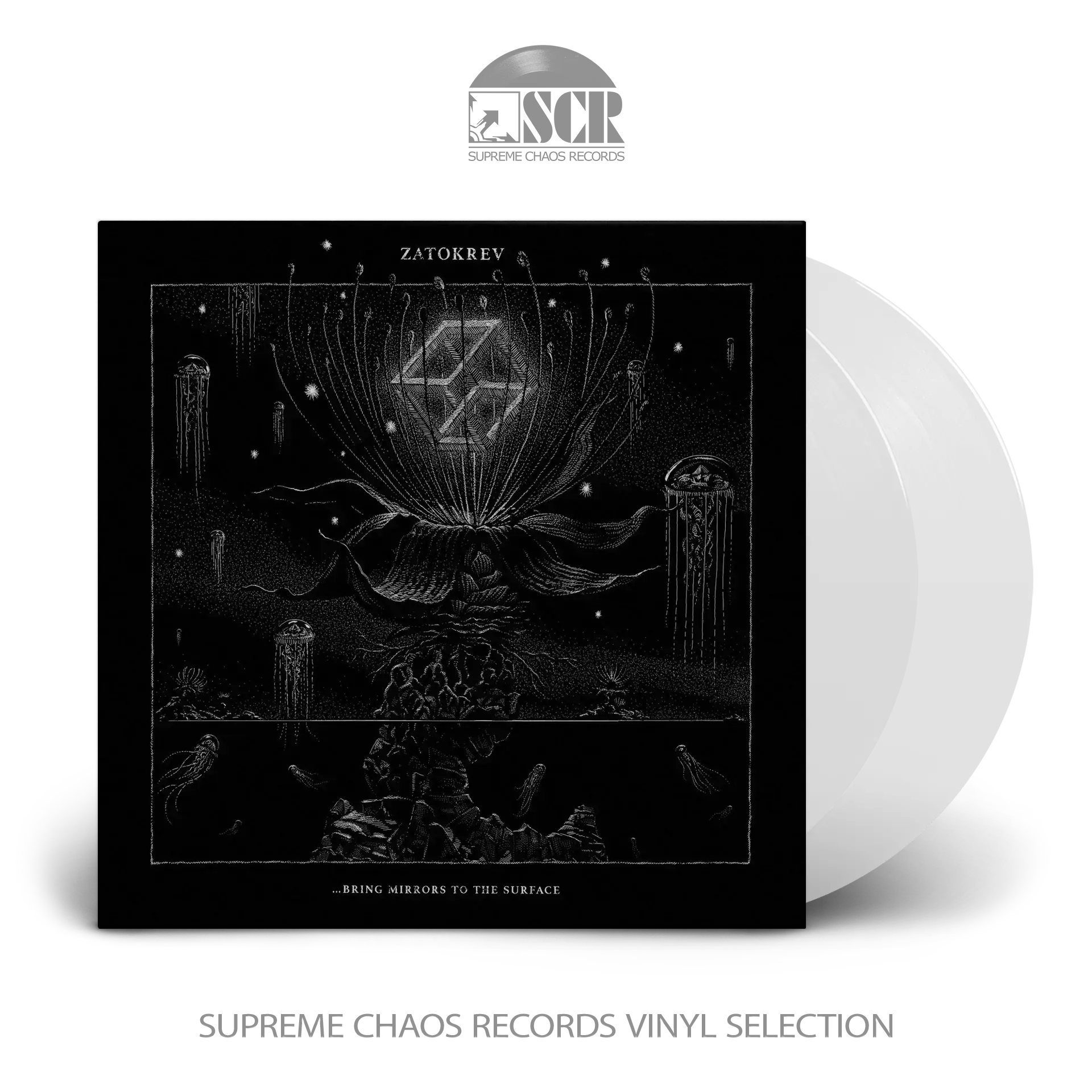 ZATOKREV · Bring Mirrors To The Surface | ULTRA CLEAR 2LP ZATOKREV · Bring Mirrors To The Surface | ULTRA CLEAR 2LP (Sludge Metal/Doom Metal Vinyl)