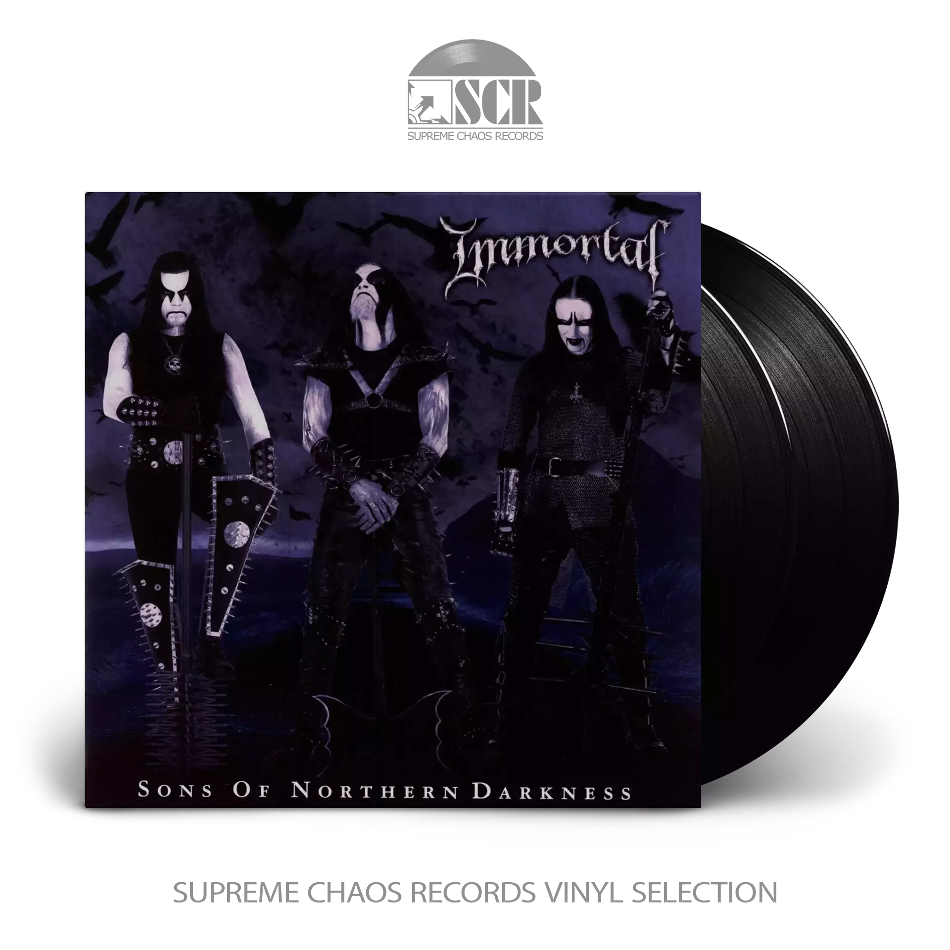 IMMORTAL · Sons Of Northern Darkness | BLACK2LP IMMORTAL · Sons Of Northern Darkness | BLACK2LP (Black Metal Vinyl)