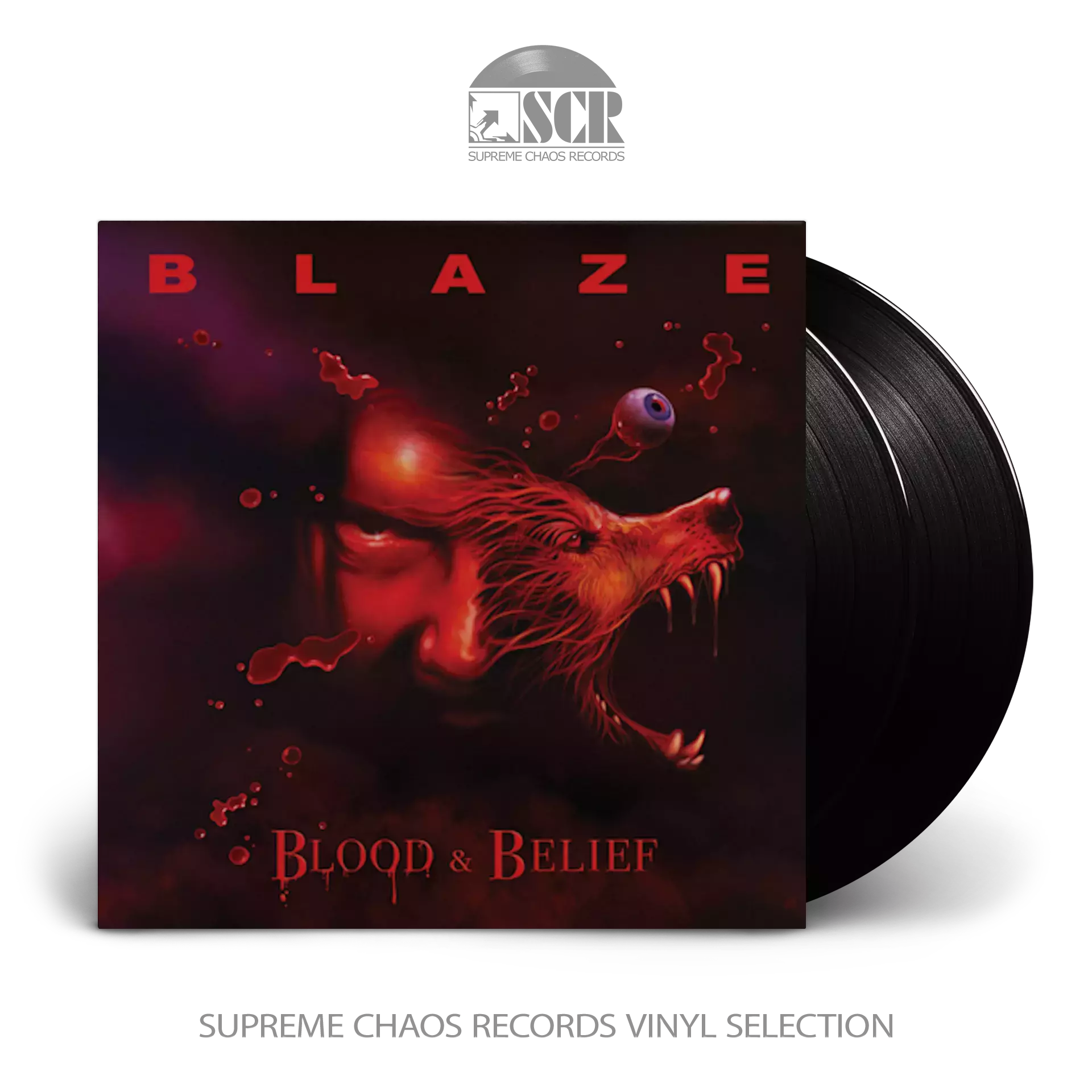 BLAZE BAYLEY - Blood And Belief · BLACK 2LP BLAZE BAYLEY - Blood And Belief · BLACK 2LP (Heavy Metal Vinyl)