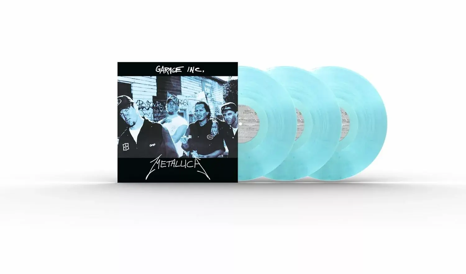 METALLICA · Garage Inc. | FADE TO BLUE 3LP (Thrash Metal Vinyl)