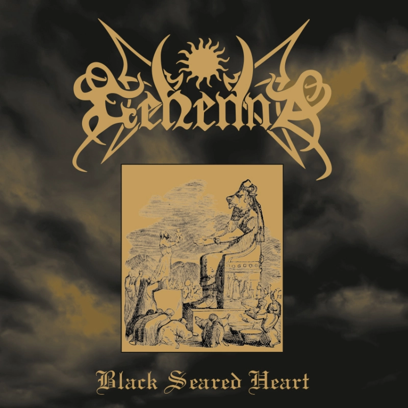 GEHENNA · Black Seared Heart | BLACK LP (Black Metal Vinyl) · Bild 1