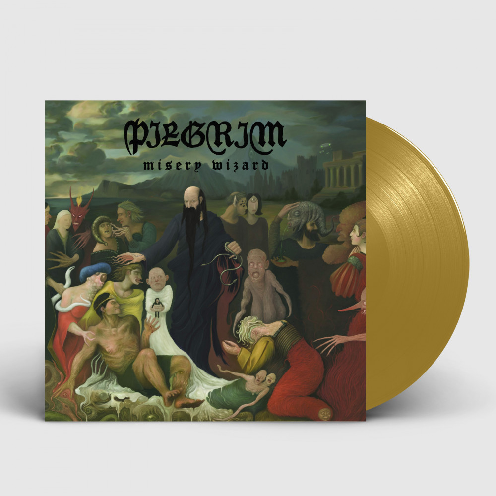 PILGRIM - Misery Wizard · GOLD LP (Doom Metal Vinyl)