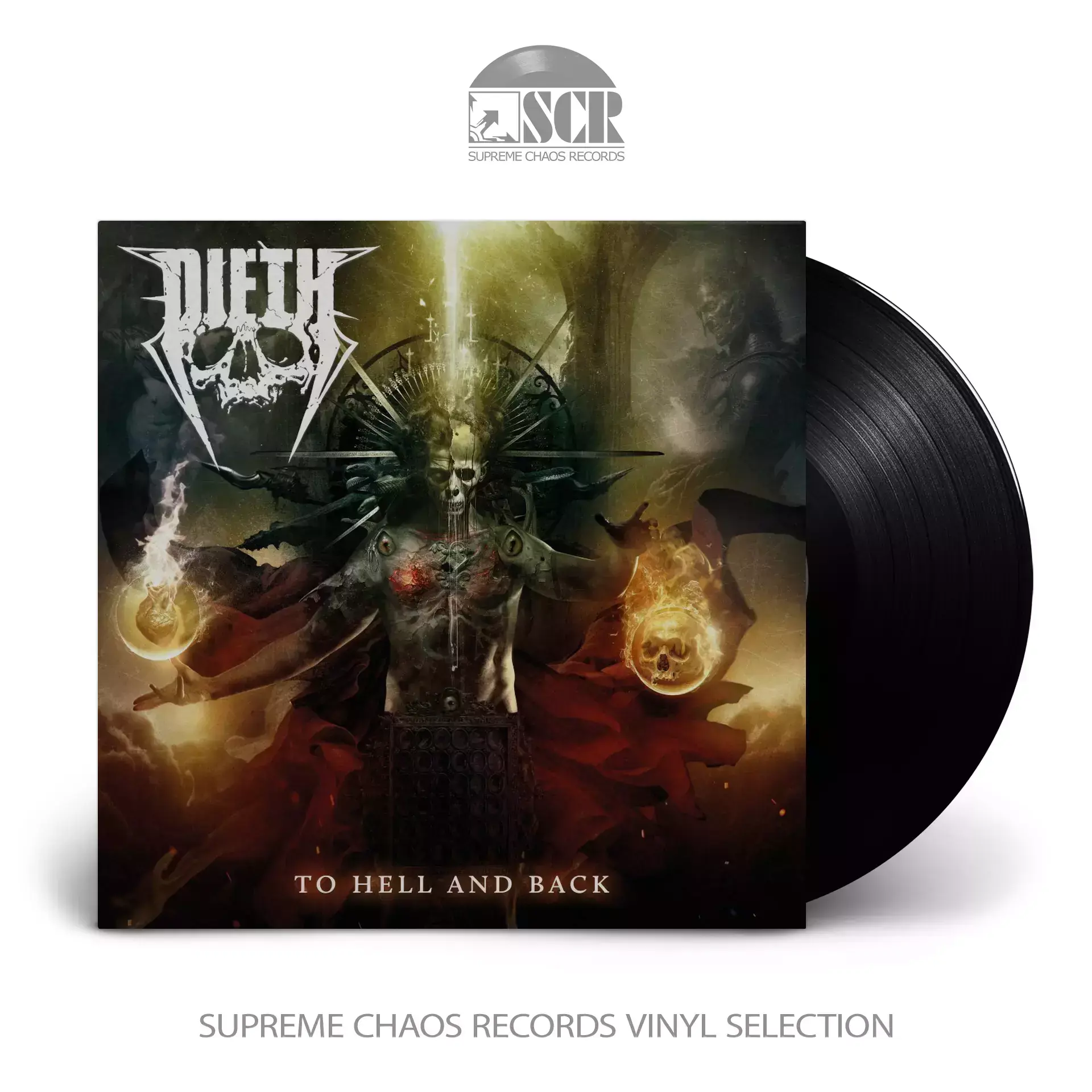 DIETH - To Hell And Back · BLACK LP DIETH - To Hell And Back · BLACK LP (Death Metal Vinyl)