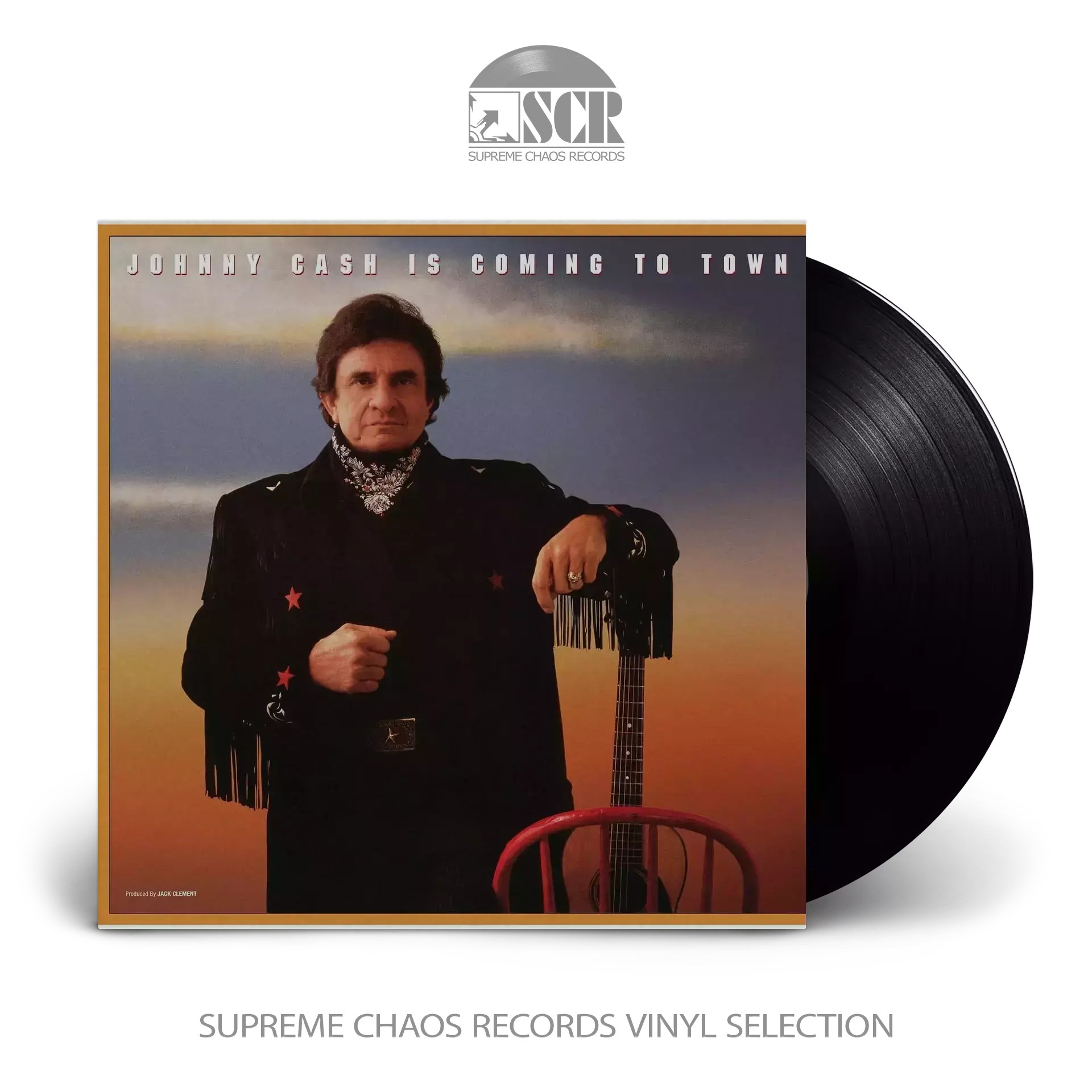 JOHNNY CASH · Johnny Cash Is Coming To Town (Remastered) | BLACK LP JOHNNY CASH · Johnny Cash Is Coming To Town (Remastered) | BLACK LP (Rock Vinyl)