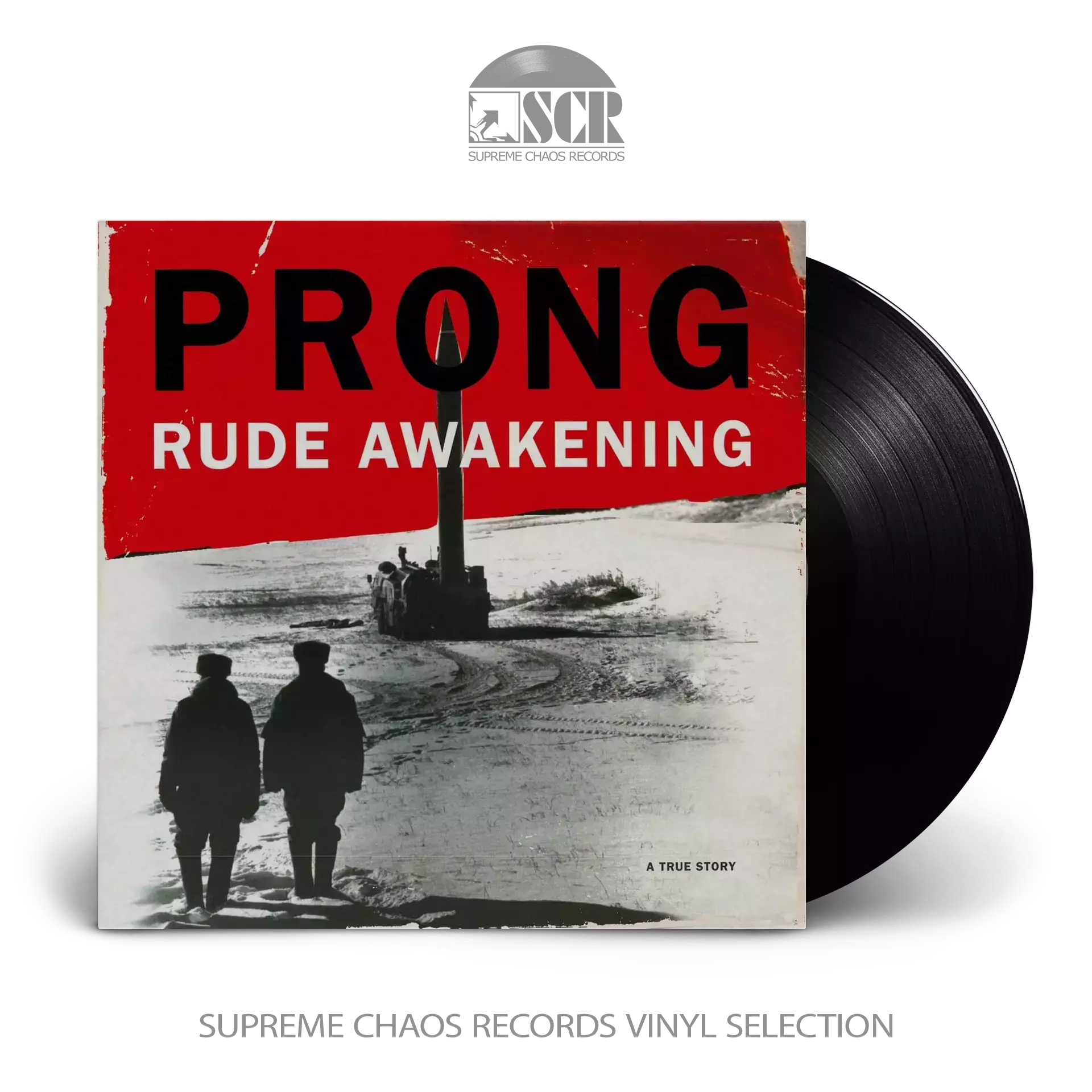 PRONG - Rude Awakening · BLACK LP PRONG - Rude Awakening · BLACK LP (Groove Metal/Industrial/Heavy Metal Vinyl)