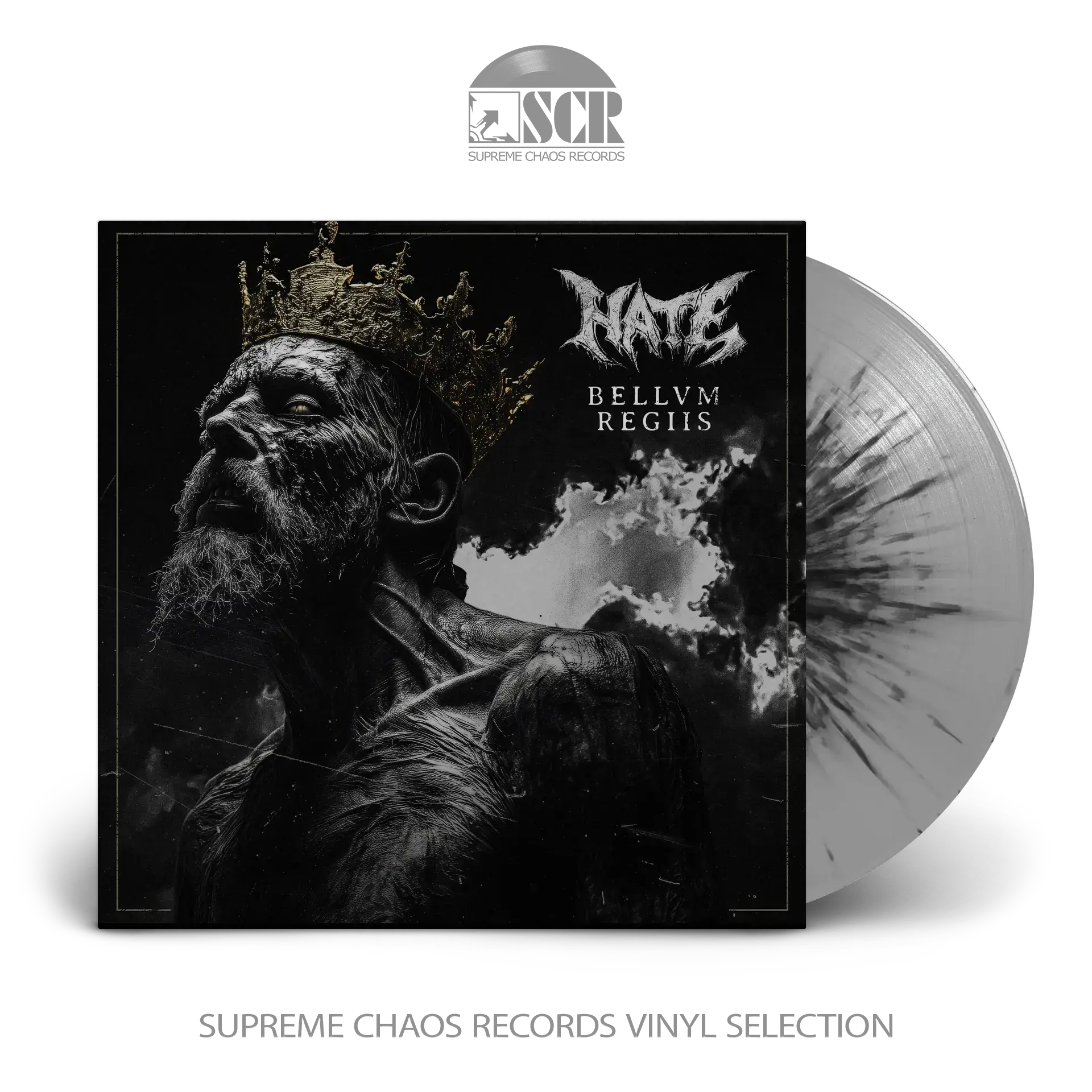 HATE - Bellum Regiis · SILVER/BLACK LP HATE - Bellum Regiis · SILVER/BLACK LP (Death Metal Vinyl)