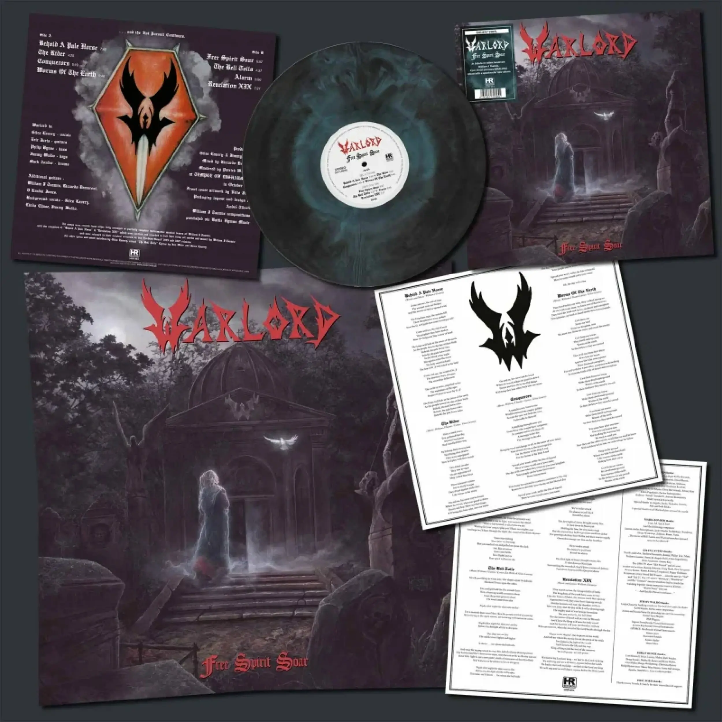 WARLORD - Free Spirit Soar · GALAXY LP (Thrash Metal Vinyl)