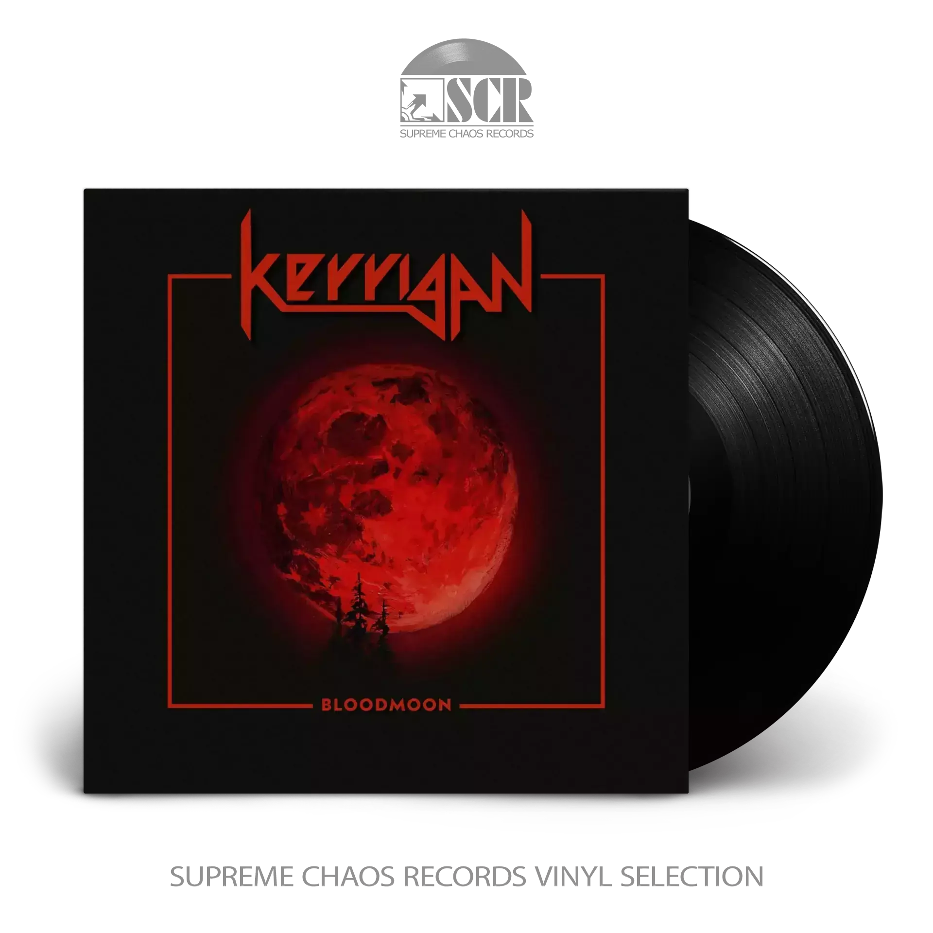 KERRIGAN · Bloodmoon | BLACK LP (Heavy Metal Vinyl)