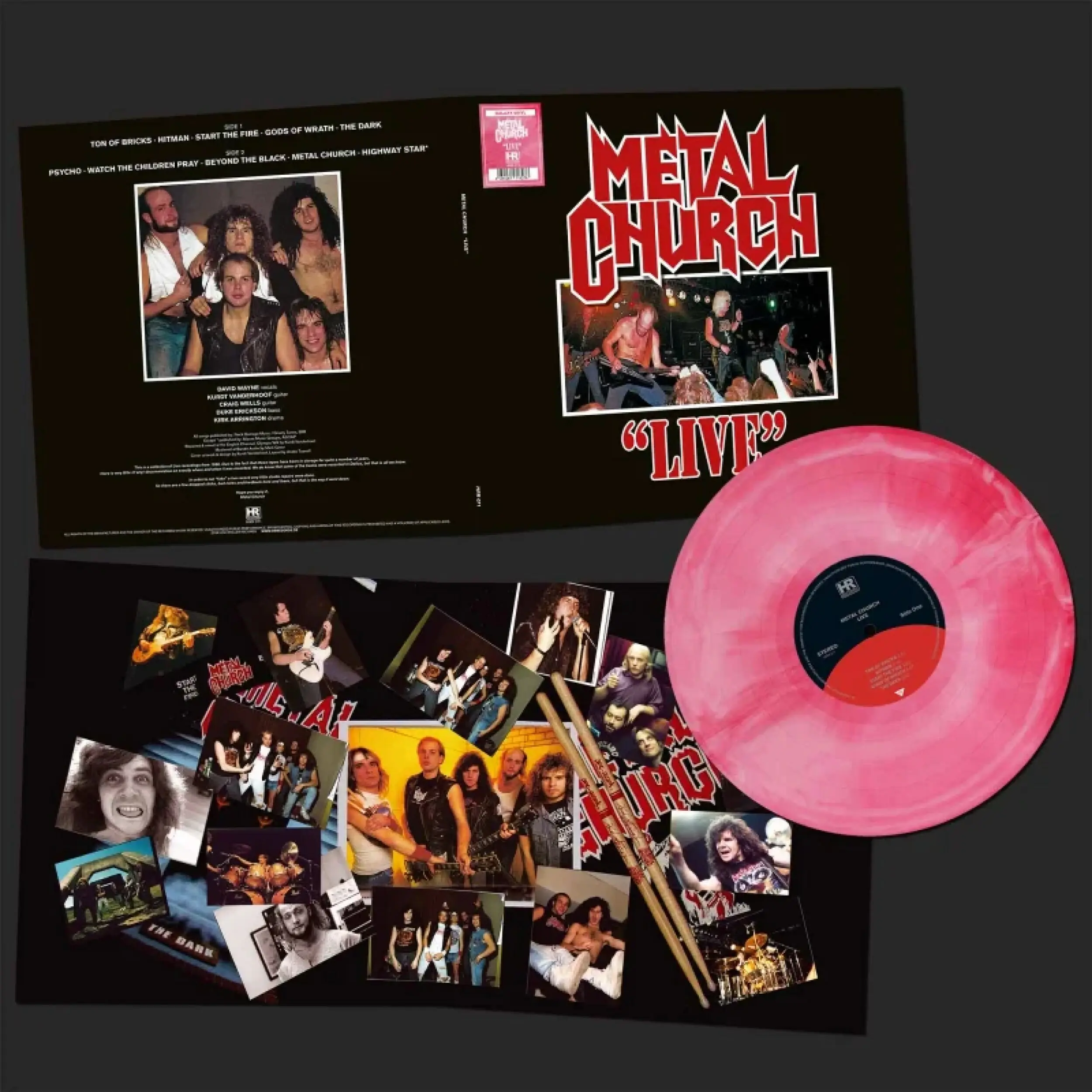 METAL CHURCH · Live | GALAXY LP METAL CHURCH · Live | GALAXY LP (Heavy Metal Vinyl)