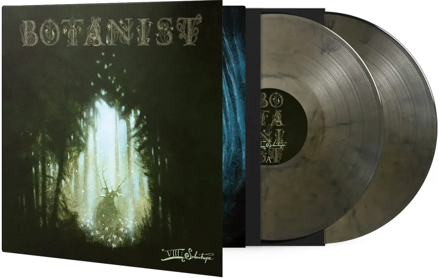 BOTANIST · VIII: Selenotrope | GOLD/BLACK SMOKE 2LP (Progressive Metal/Black Metal/Post Metal Vinyl) · Bild 2