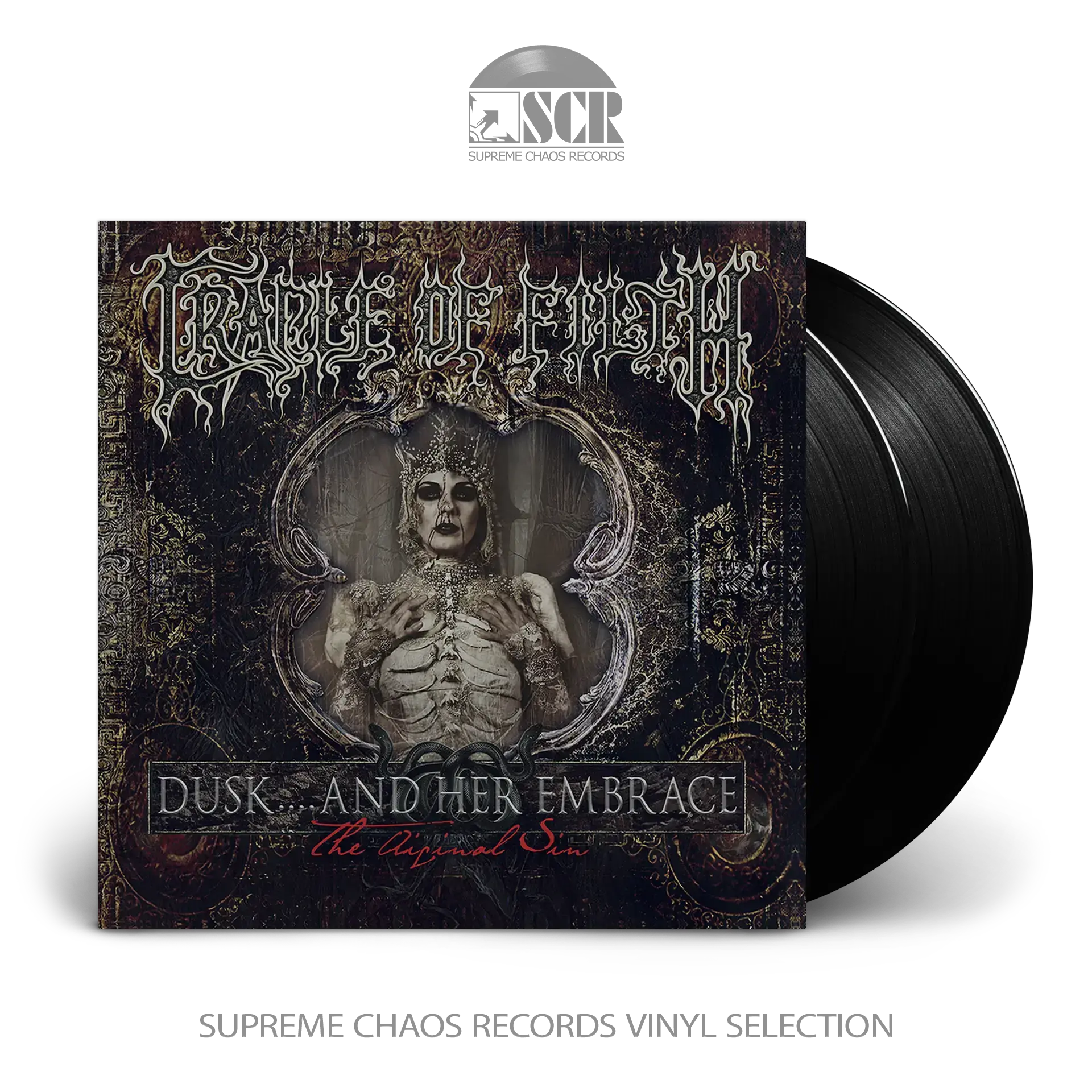 CRADLE OF FILTH · Dusk And Her Embrace (The Original Sin) | BLACK 2LP CRADLE OF FILTH · Dusk And Her Embrace (The Original Sin) | BLACK 2LP (Gothic Metal/Black Metal Vinyl)