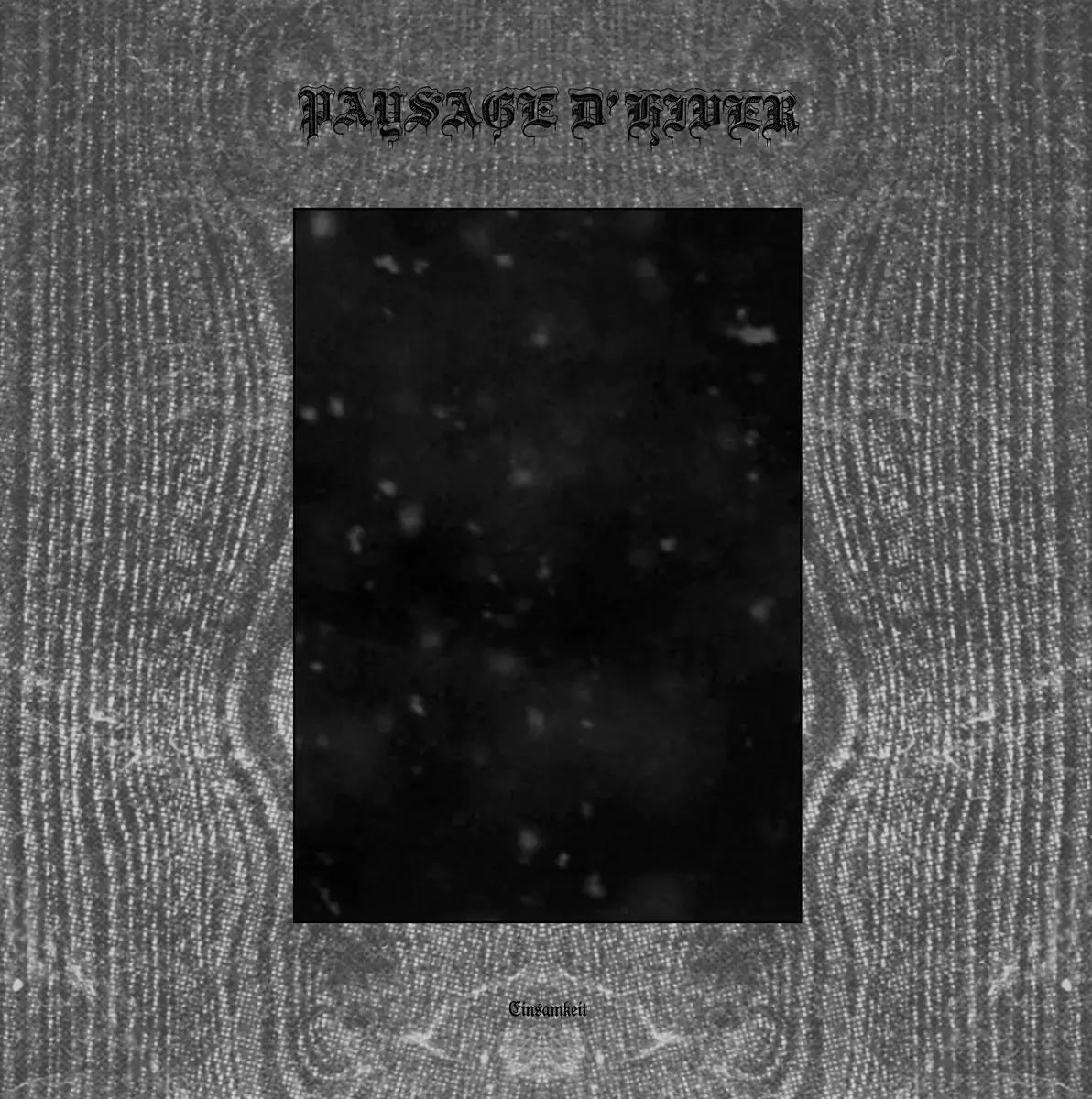 PAYSAGE D'HIVER · Einsamkeit | BLACK 2LP (Ambient/Black Metal Vinyl) · Bild 1