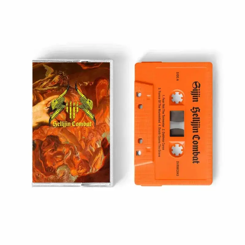 SIJJIN · Helljjin Combat | ORANGE TAPE SIJJIN · Helljjin Combat | ORANGE TAPE (Death Metal/Thrash Metal/Black Metal Tapes)