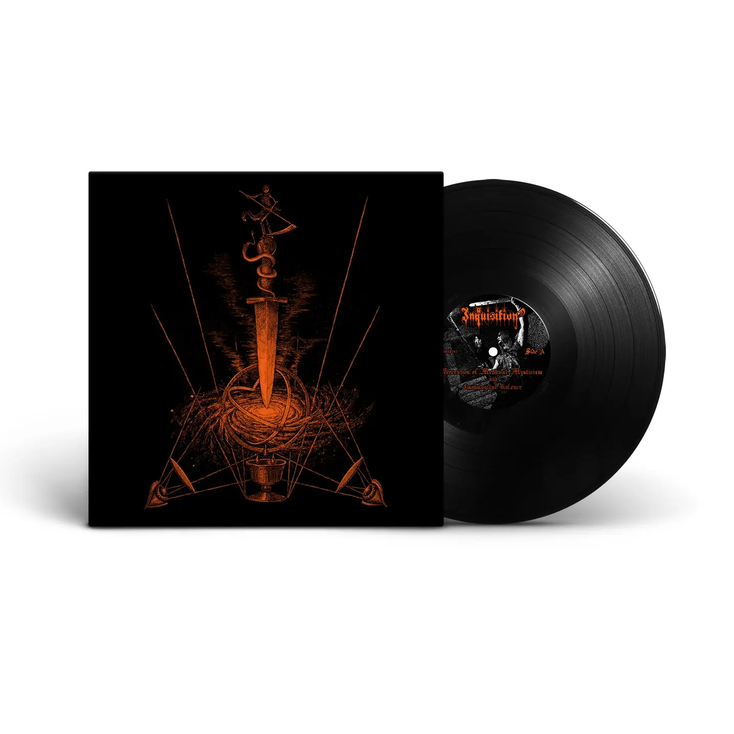 INQUISITION · Veneration of Medieval Mysticism and Cosmological Violence | BLACK LP INQUISITION · Veneration of Medieval Mysticism and Cosmological Violence | BLACK LP (Black Metal Vinyl)