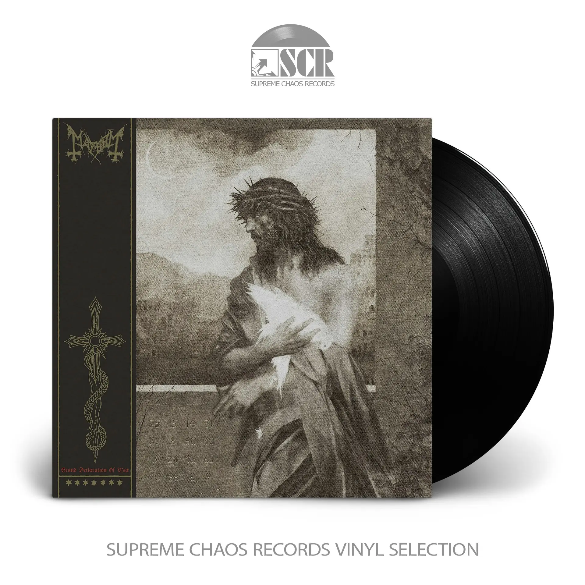 MAYHEM - Grand Declaration Of War (Remix 2018) · BLACK LP MAYHEM - Grand Declaration Of War (Remix 2018) · BLACK LP (Black Metal Vinyl)