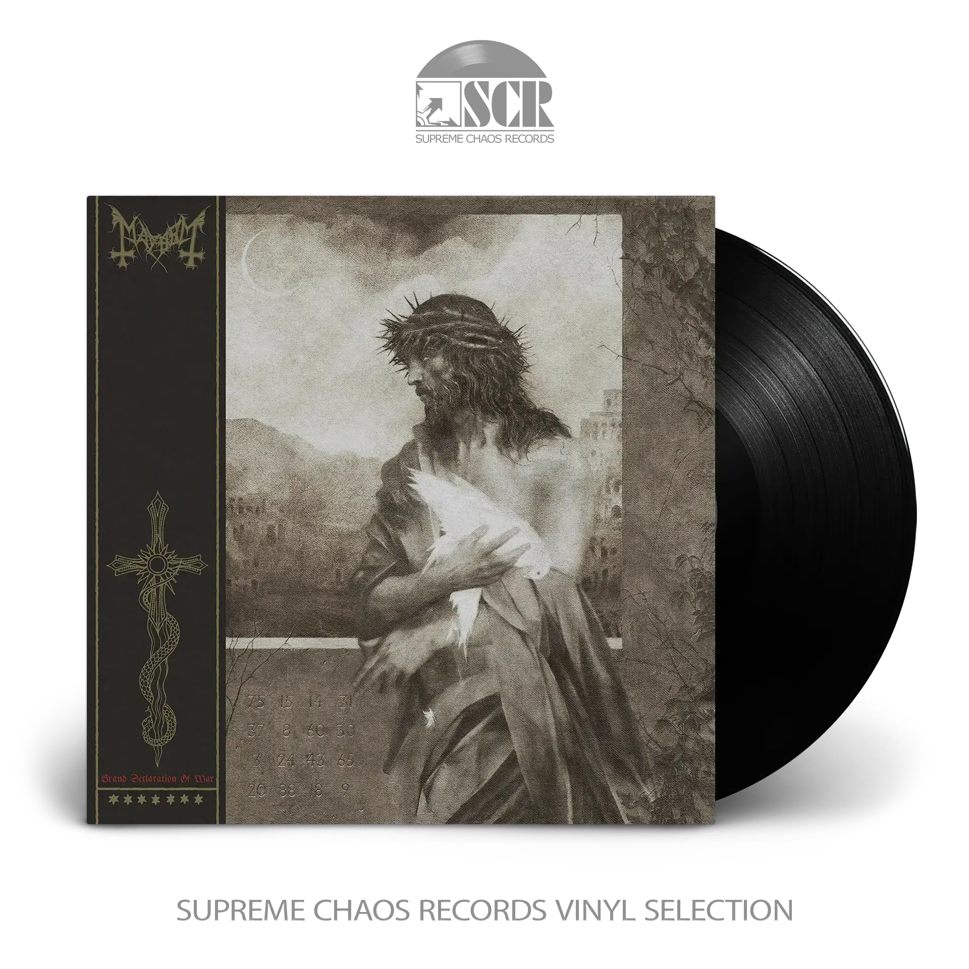 MAYHEM · Grand Declaration Of War (Remix 2018) | BLACK LP (Black Metal Vinyl)